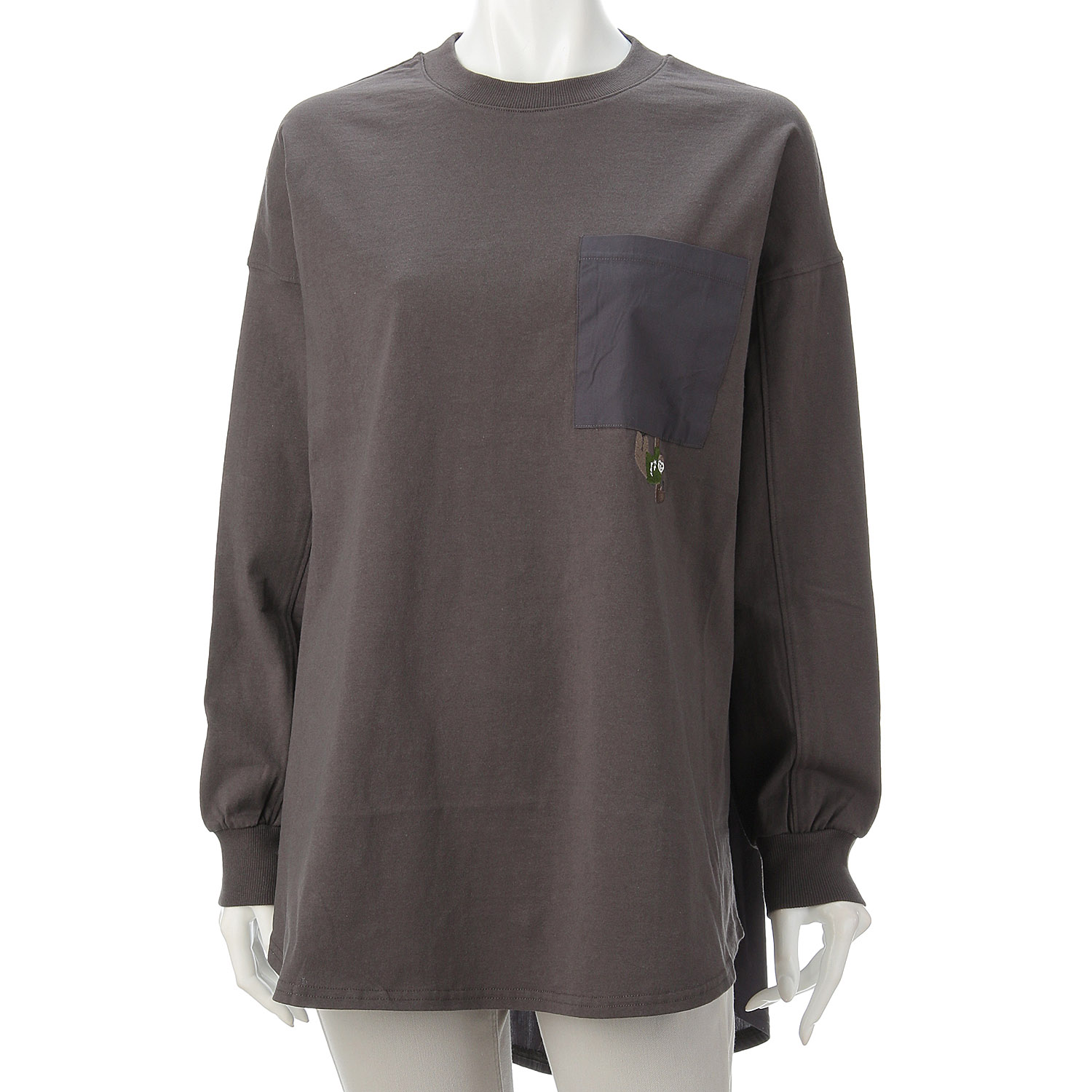 LUPILIEN なまけもの刺繍Tシャツ - 画像3