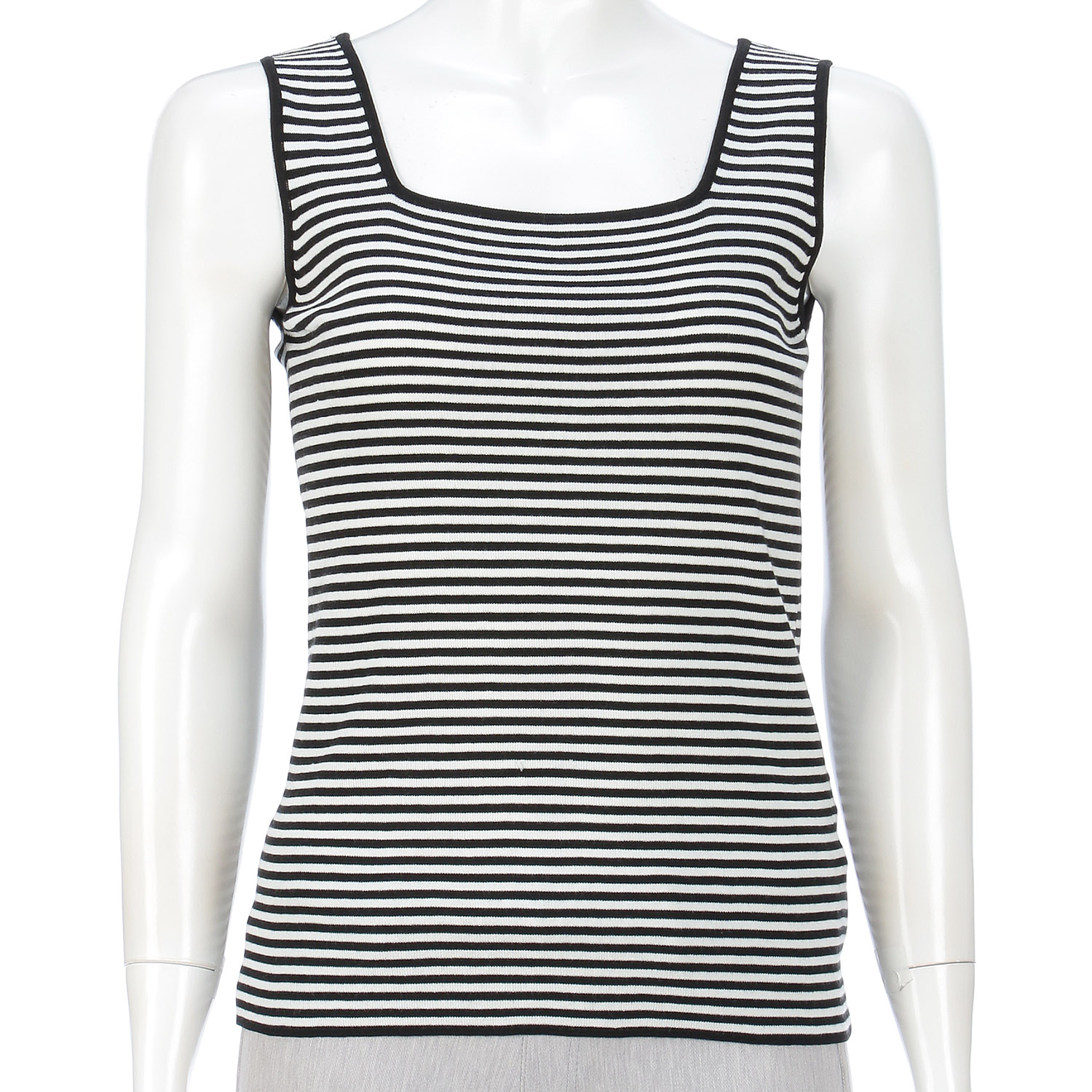 スクエアーV 2wayボーダータンクトップ - 画像2