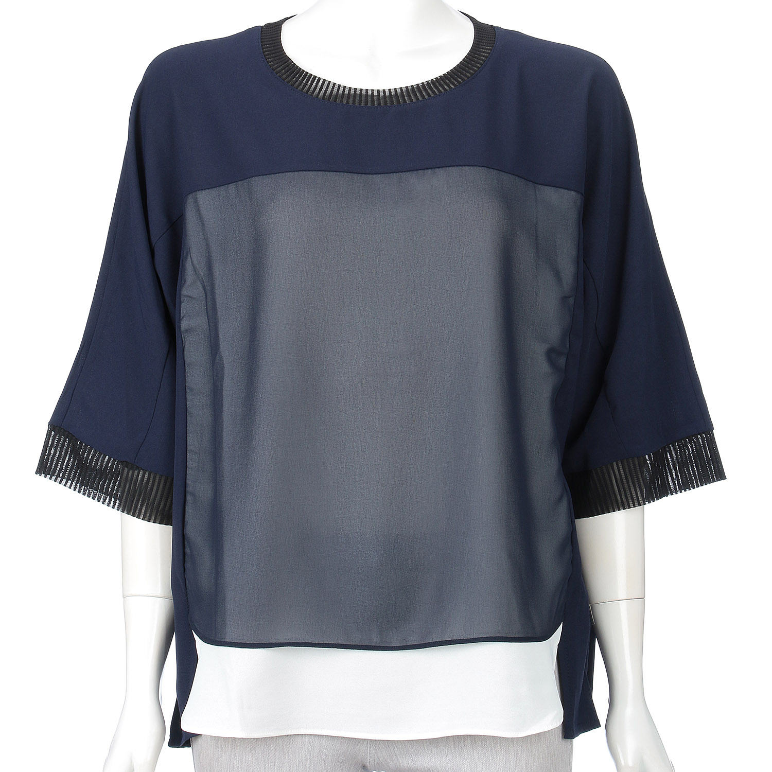 シフォンデザインTシャツ - 画像1