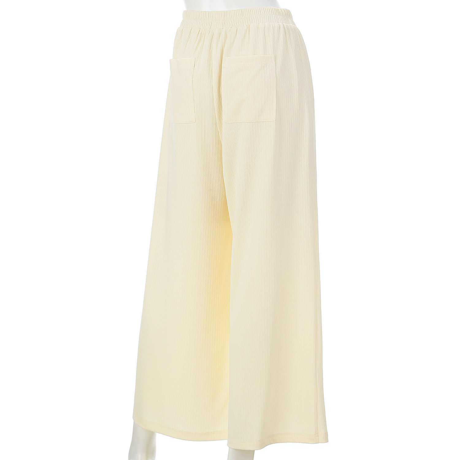 ADESSO L’ORA  リブワイドパンツ - 画像2