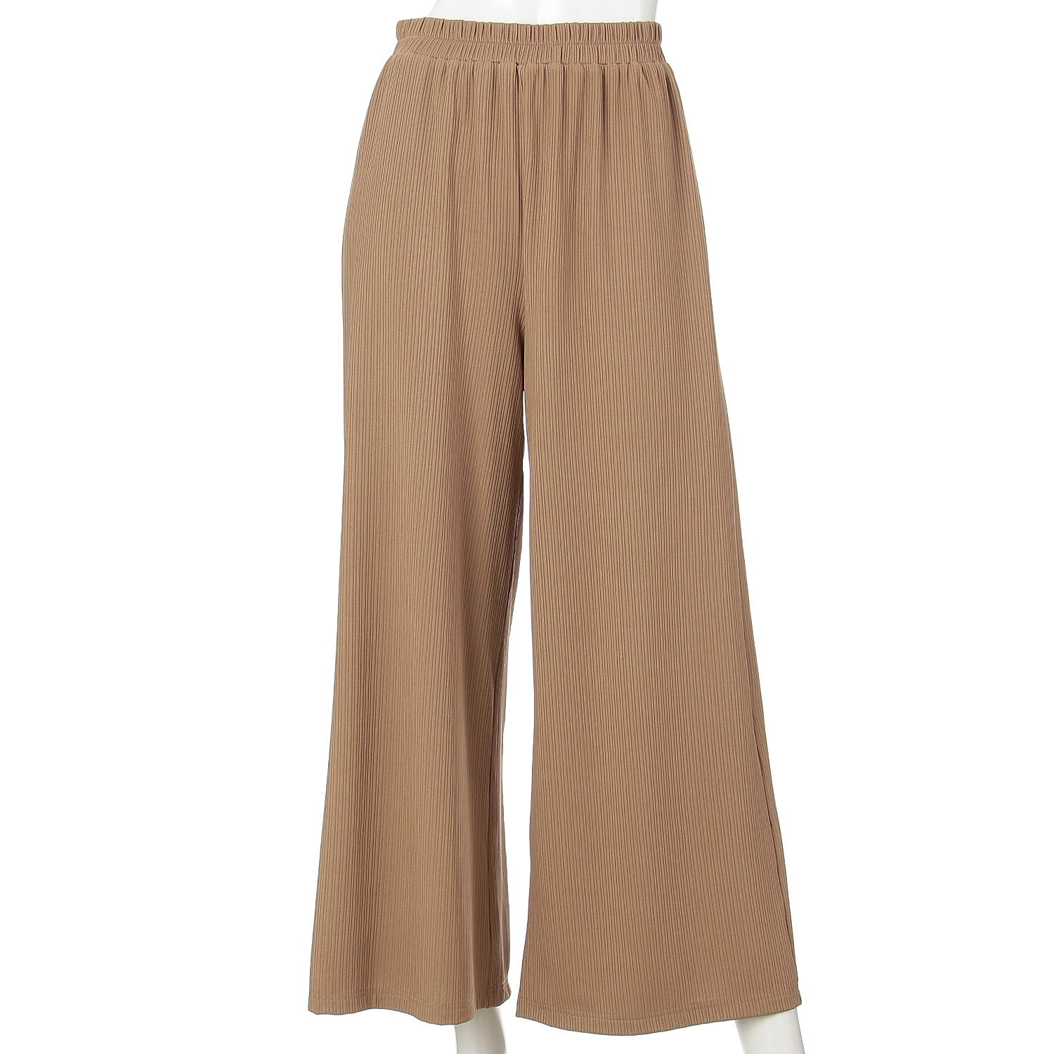 ADESSO L’ORA  リブワイドパンツ - 画像5