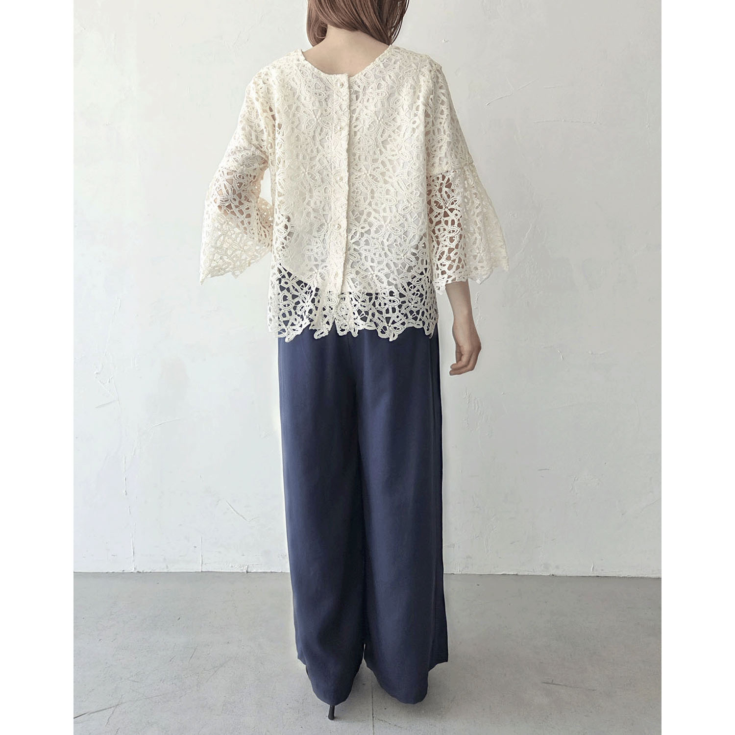 epidemique 2WAYレースブラウス - 画像6