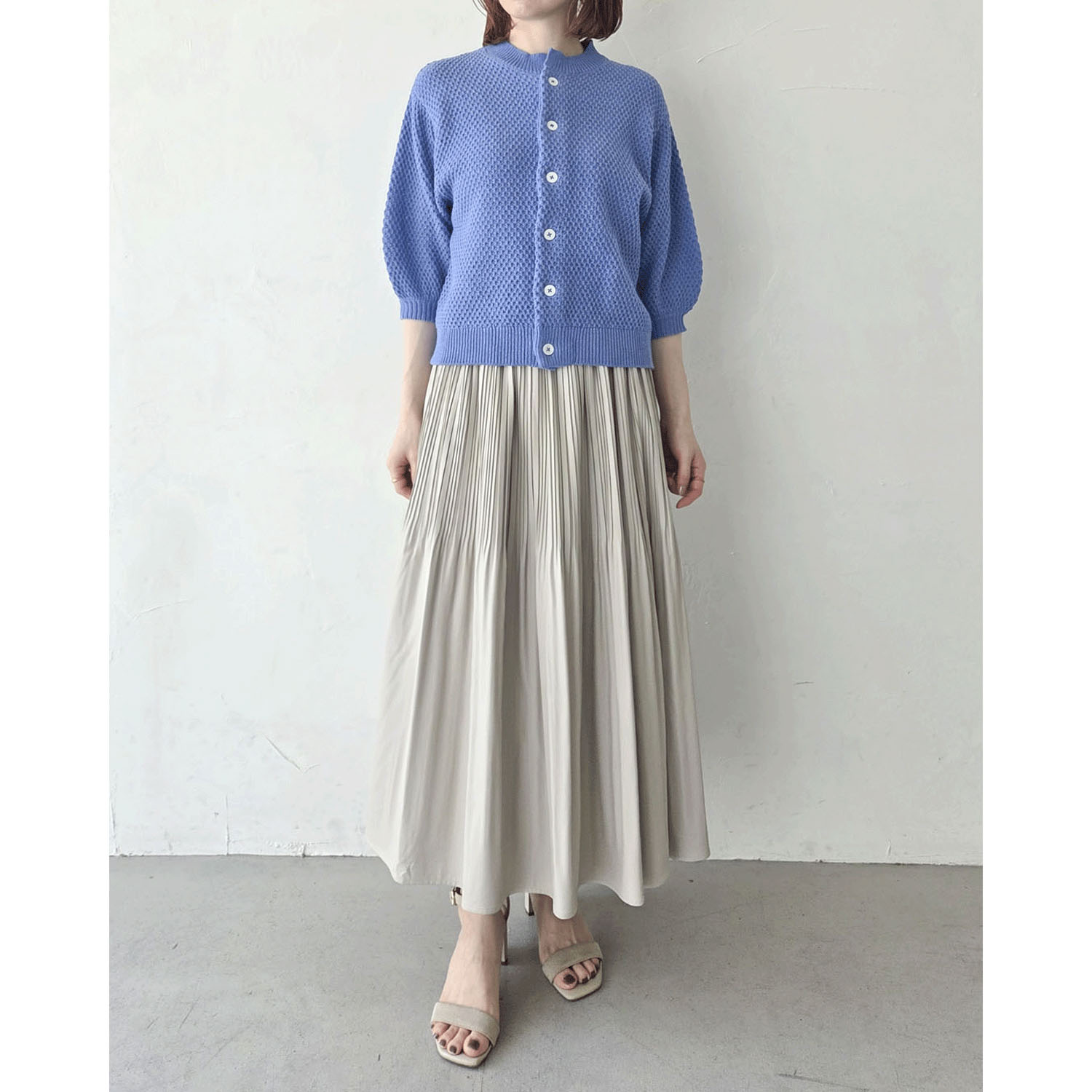 epidemique メッシュニットカーディガン - 画像11