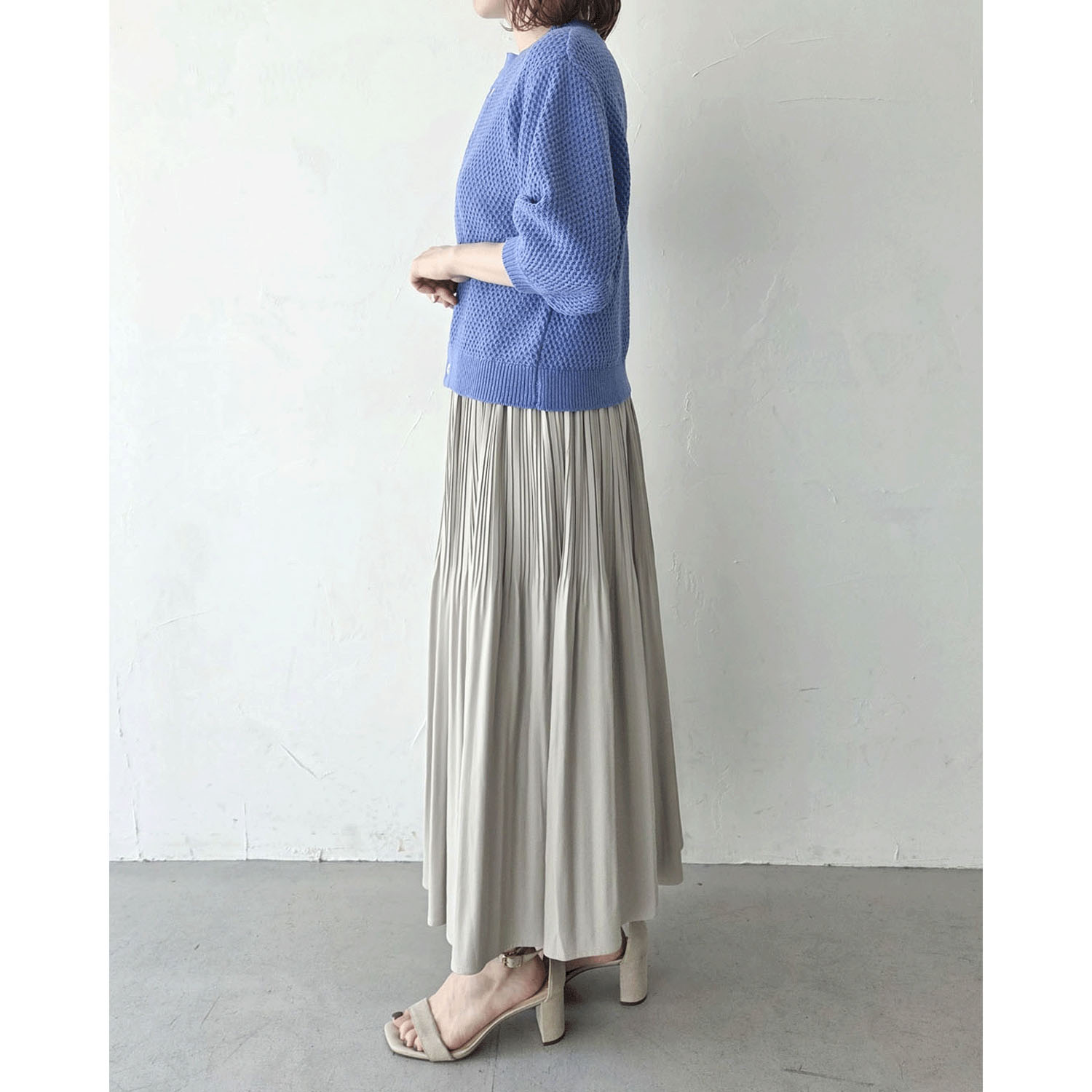 epidemique メッシュニットカーディガン - 画像12