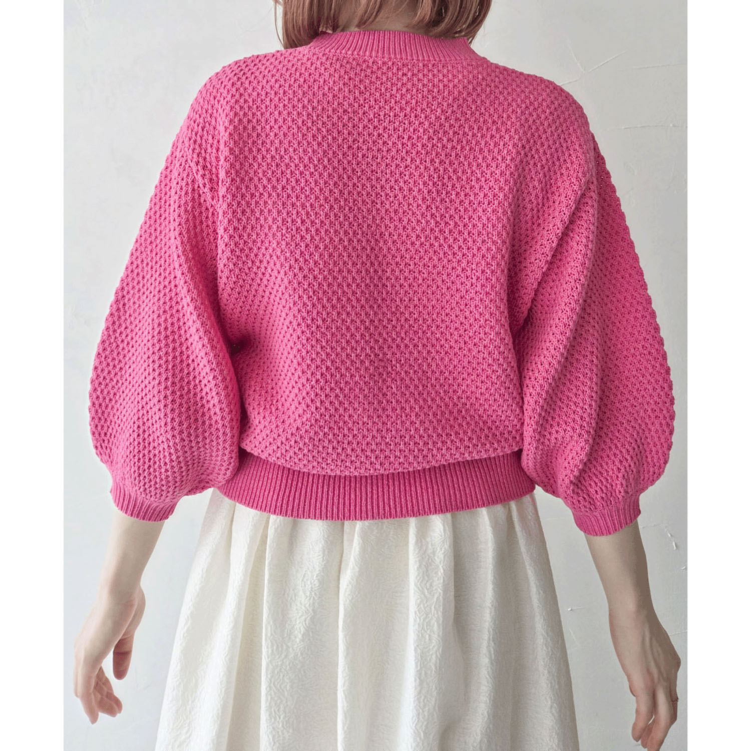 epidemique メッシュニットカーディガン - 画像4