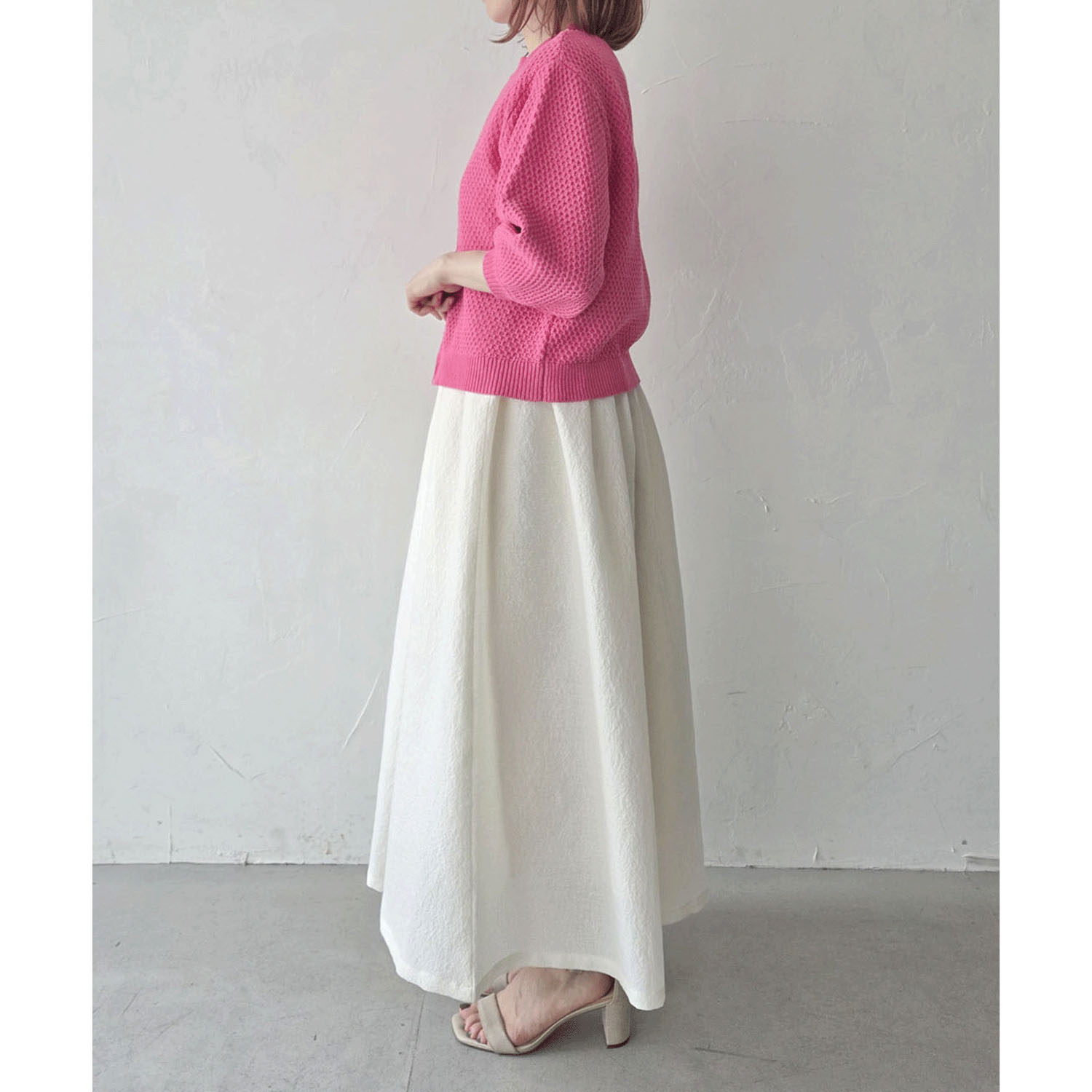 epidemique メッシュニットカーディガン - 画像5