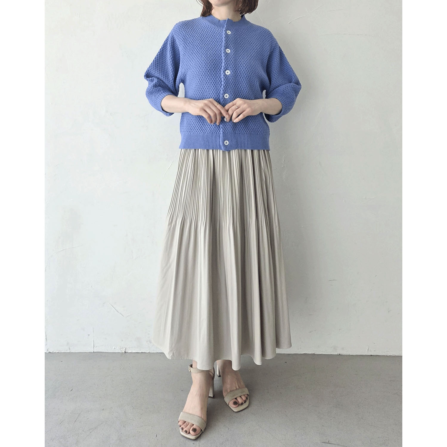 epidemique メッシュニットカーディガン - 画像10