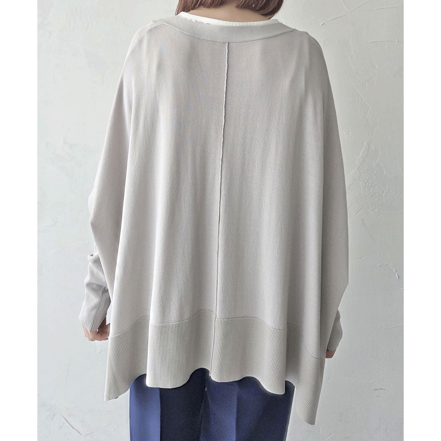 epidemique Vネックワイドカーディガン - 画像4