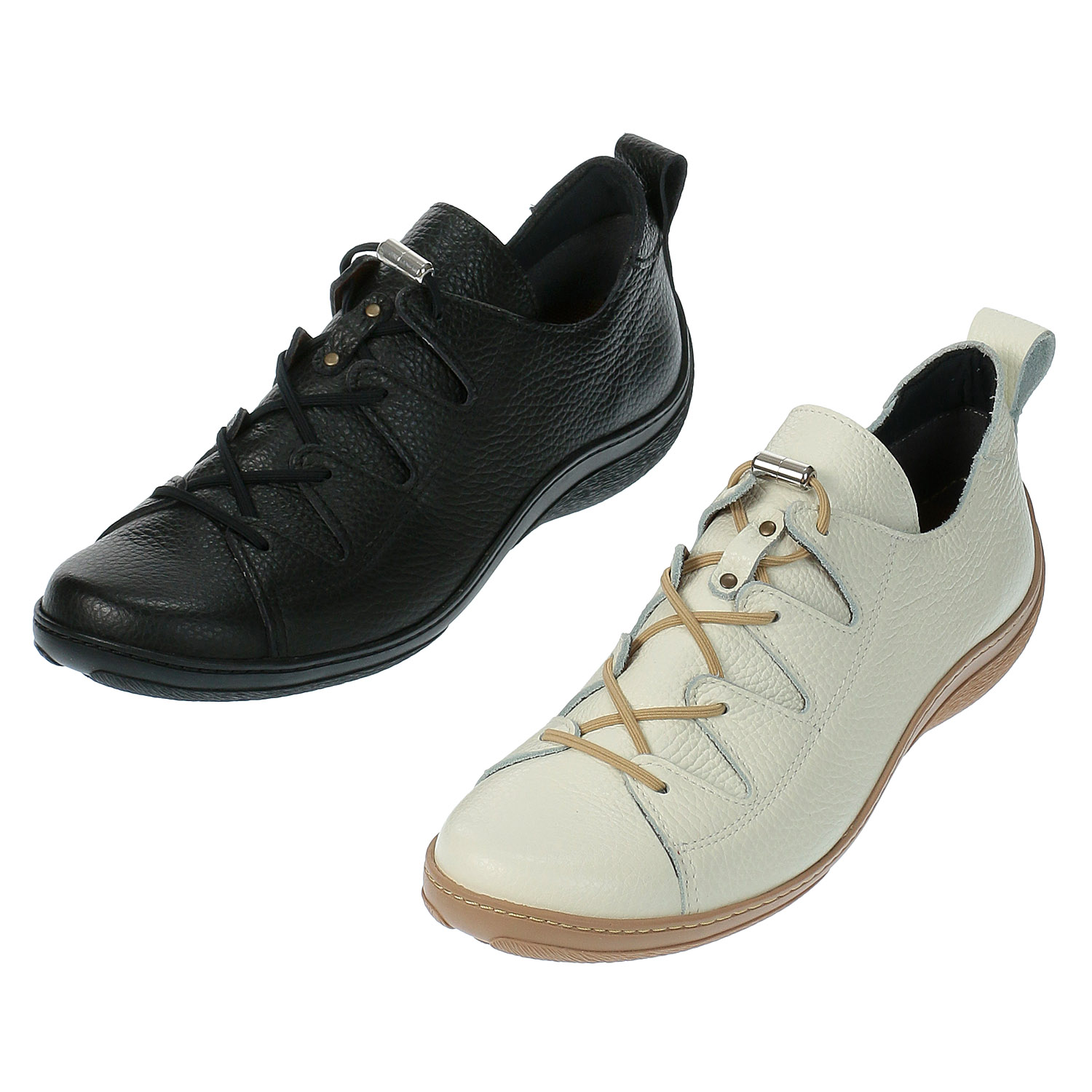 編み上げゴム紐シューズ901 - 画像1