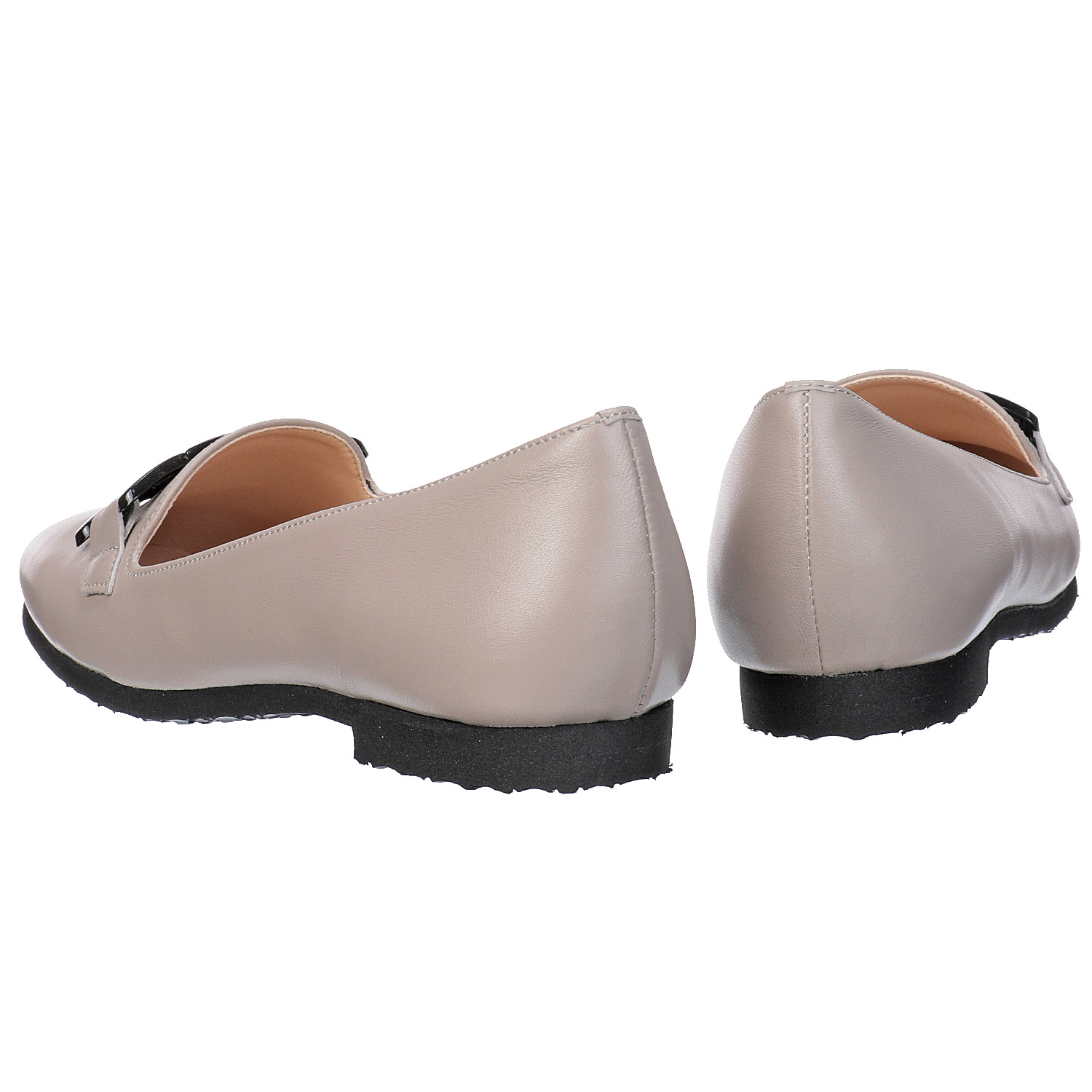 Espresso 飾り付きフラットシューズ 601 - 画像5