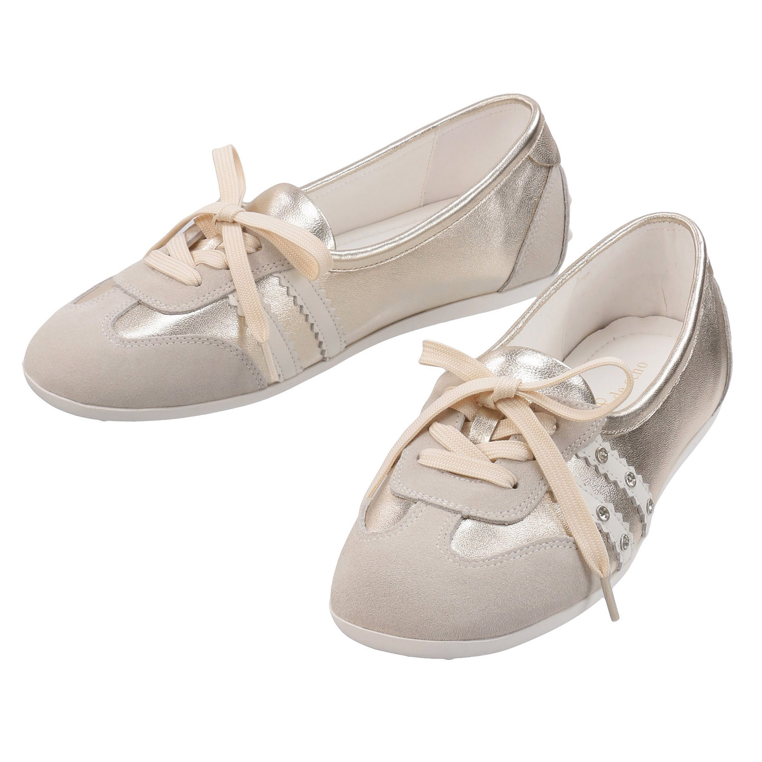 de ocho A de ocho 浅グリスニーカー52－959－18 - 画像8