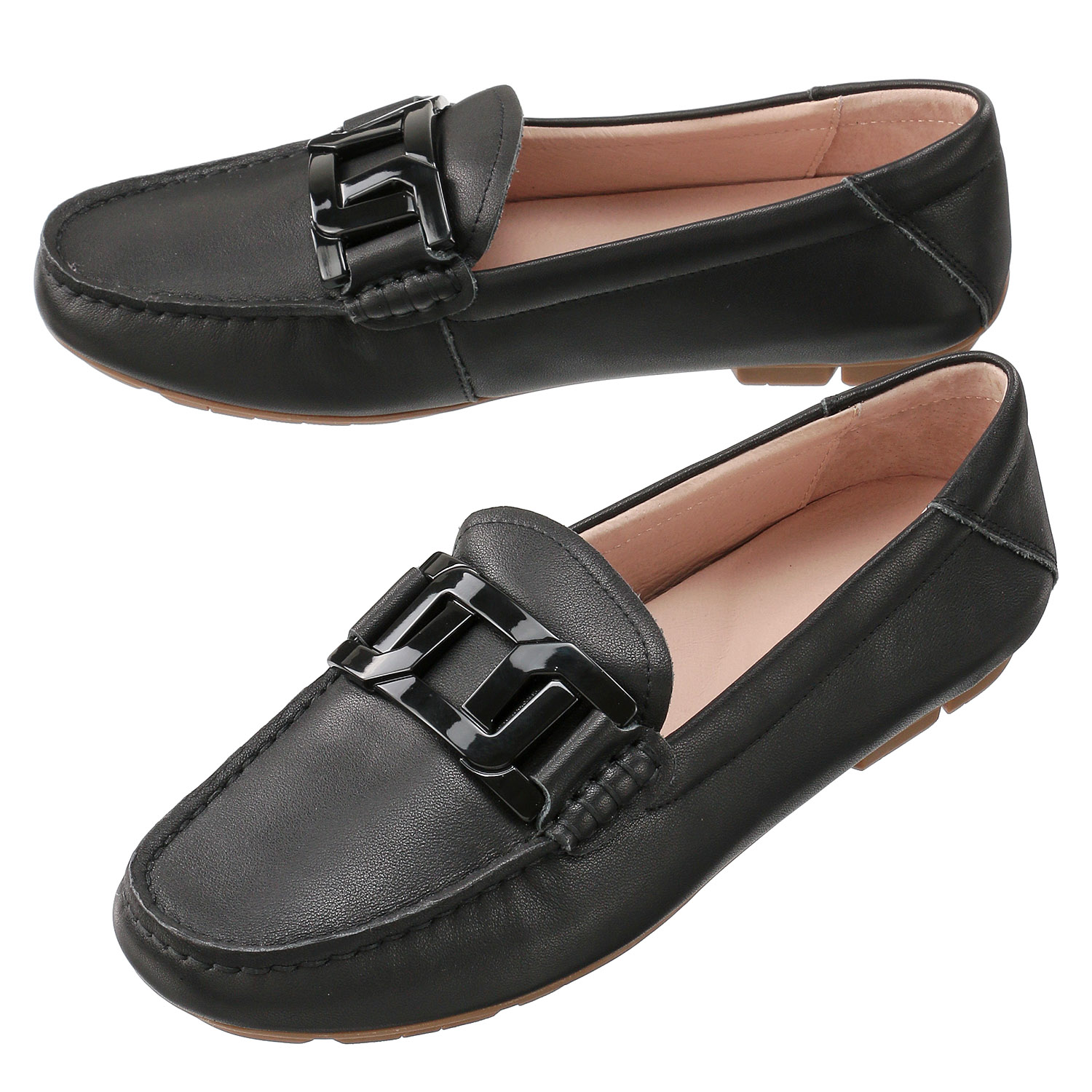 Dona Miss バックル付ドライビングシューズ10029－1