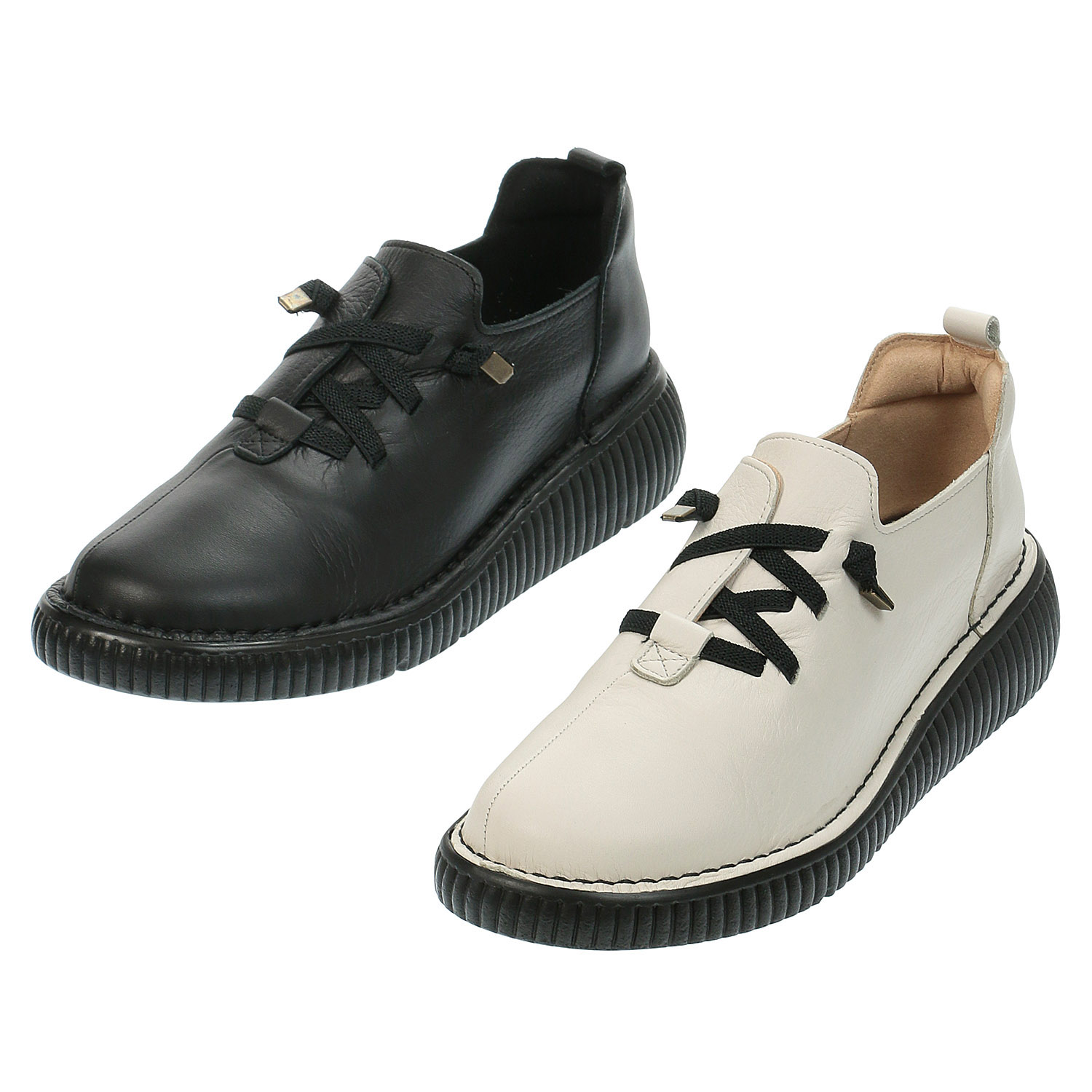 Dona Miss アウトステッチカジュアルシューズ