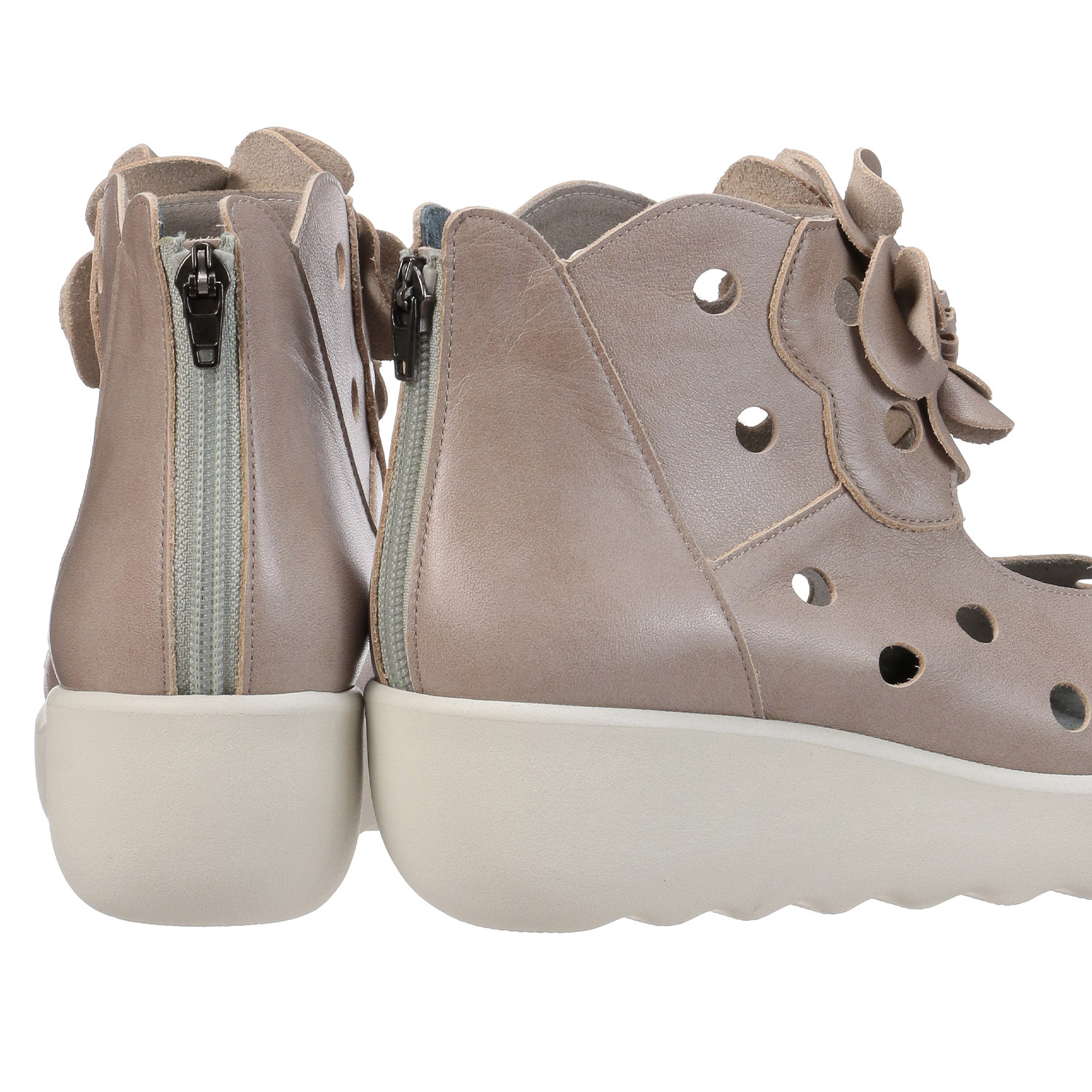 FIZZ REEN 花飾り付きアンクルシューズ 1250 - 画像4