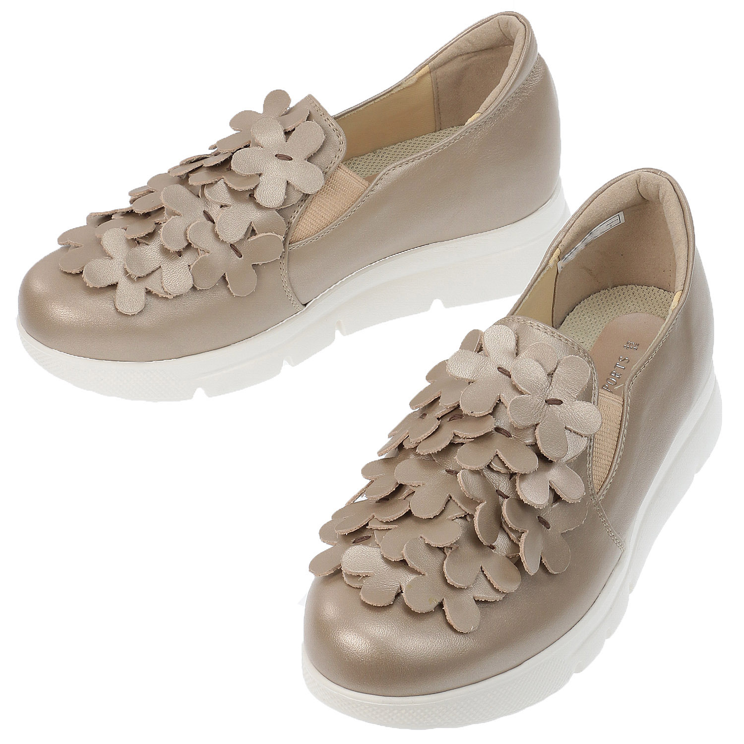 【好評コサージュシューズ  】NINE DI SPORTSコサージュシューズ113－57303 - 画像3