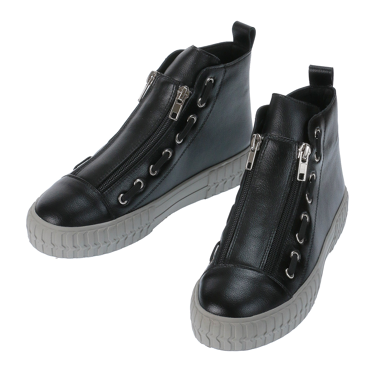 FREE TIME 両サイドファスナーシューズ3003 - 画像2