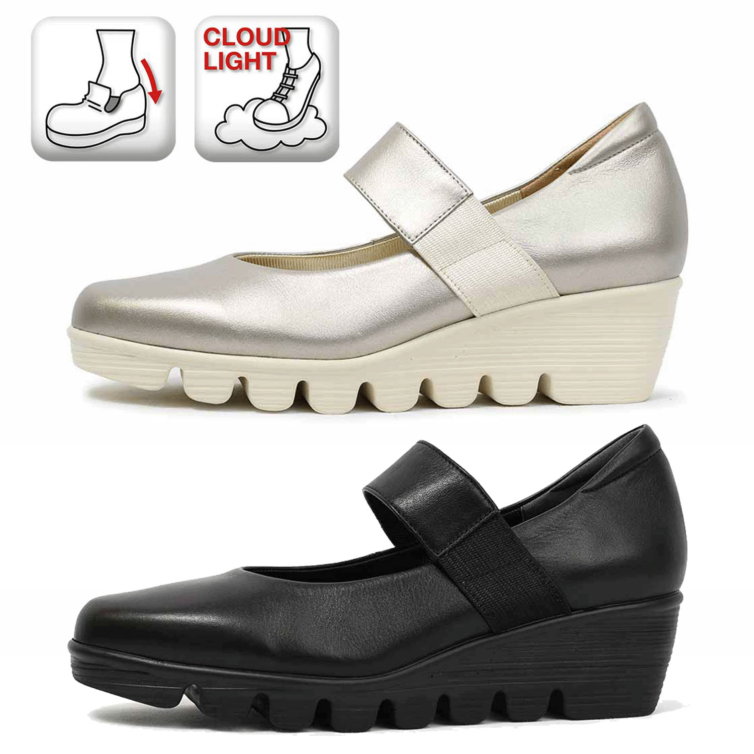 Monet ベルトデザインシューズ211513 - 画像1