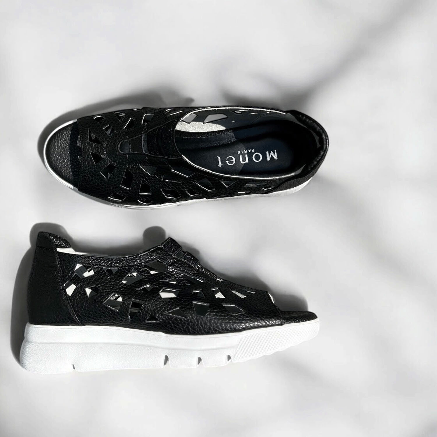 Monet オープントゥシューズ241552 - 画像2