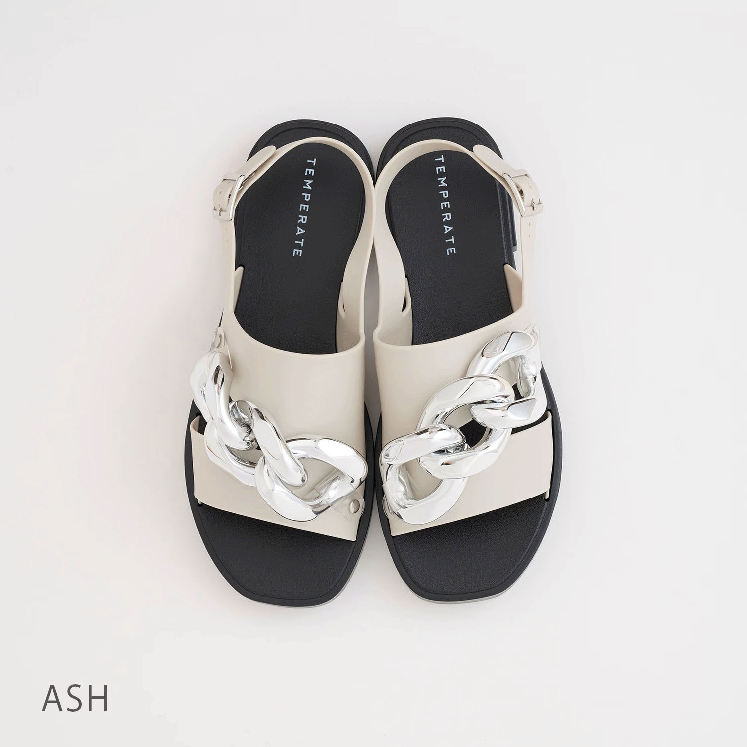 TEMPERATE QUINN チェーンサンダル - 画像4