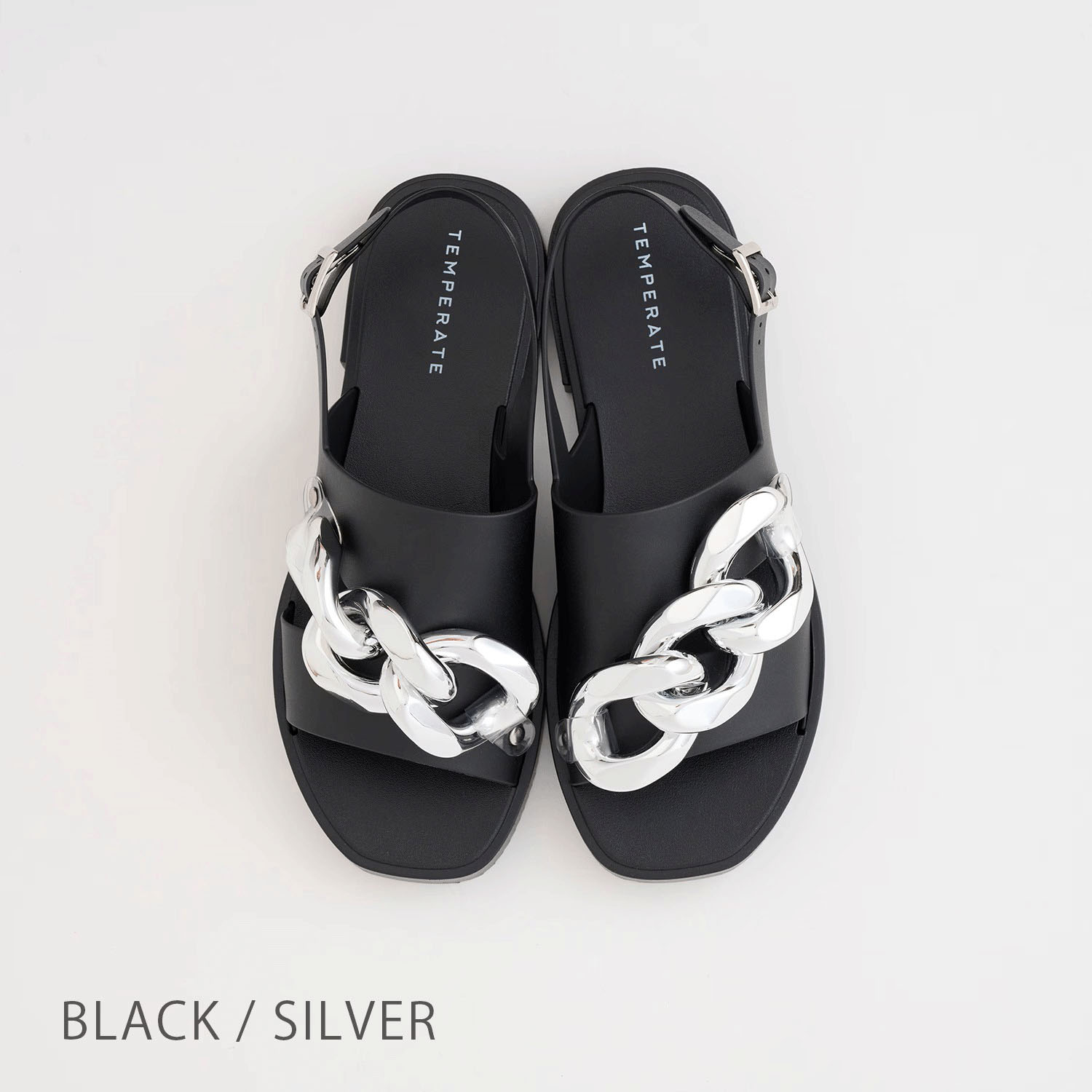 TEMPERATE QUINN チェーンサンダル - 画像8