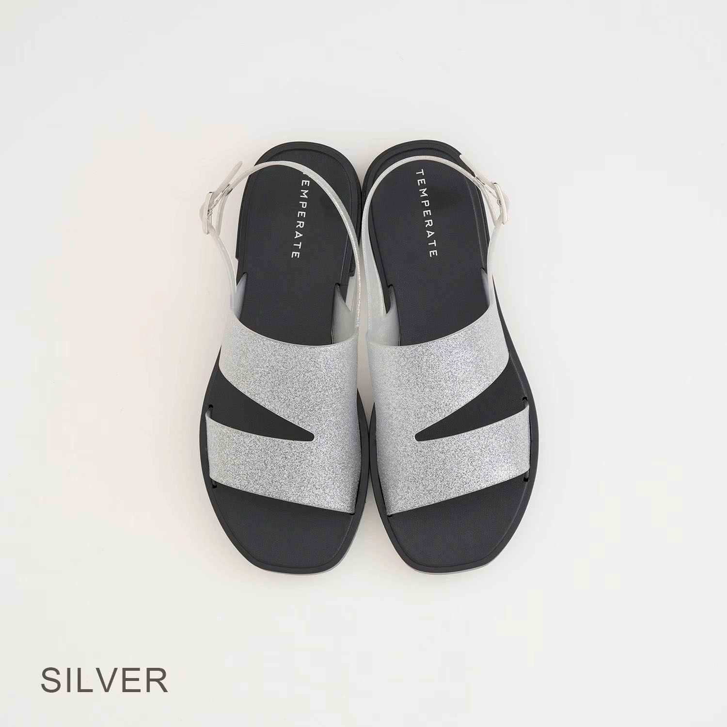 TEMPERATE HOLS SPARKLE ラメサンダル - 画像8