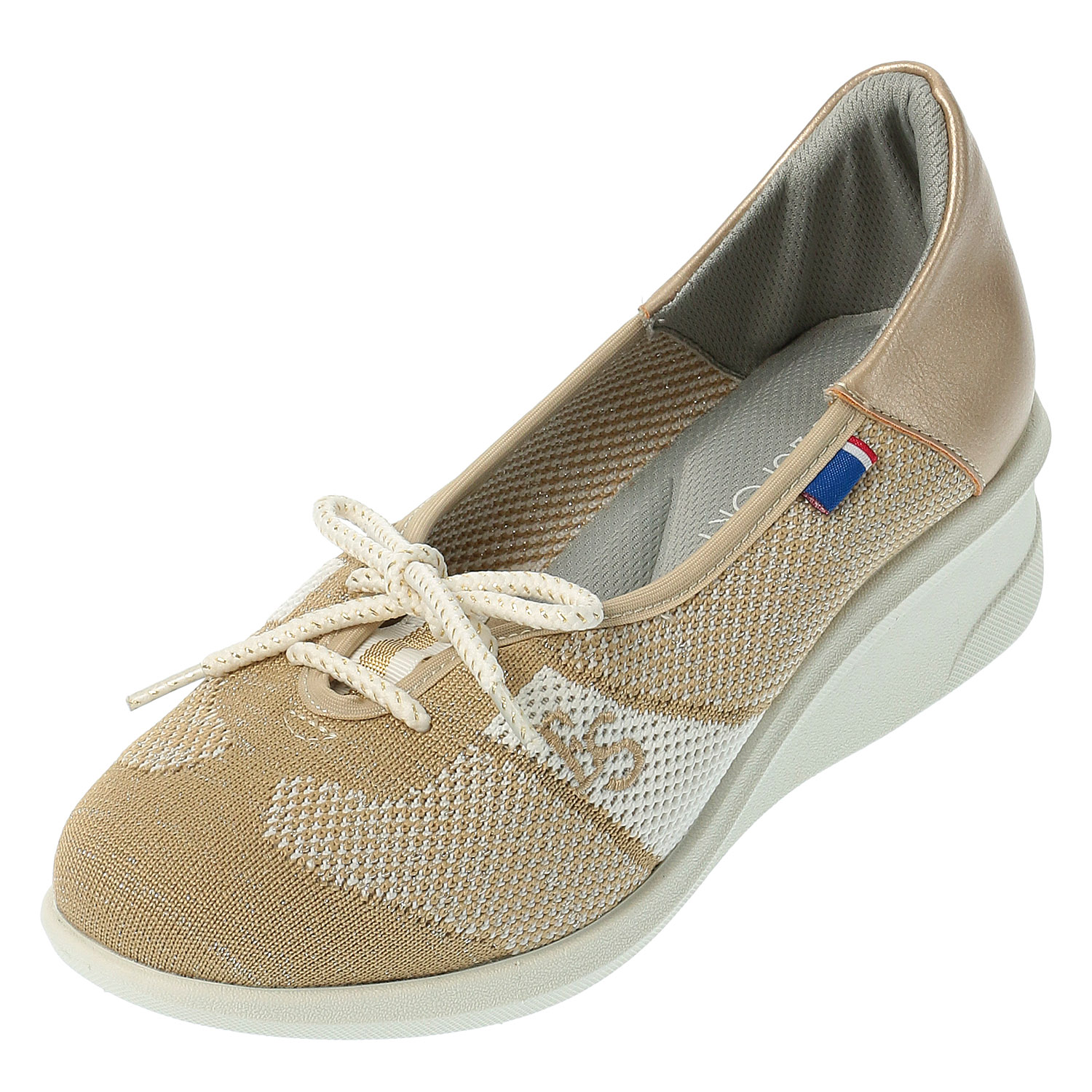 ELLESPORT ニットレースアップシューズESP14709 - 画像3