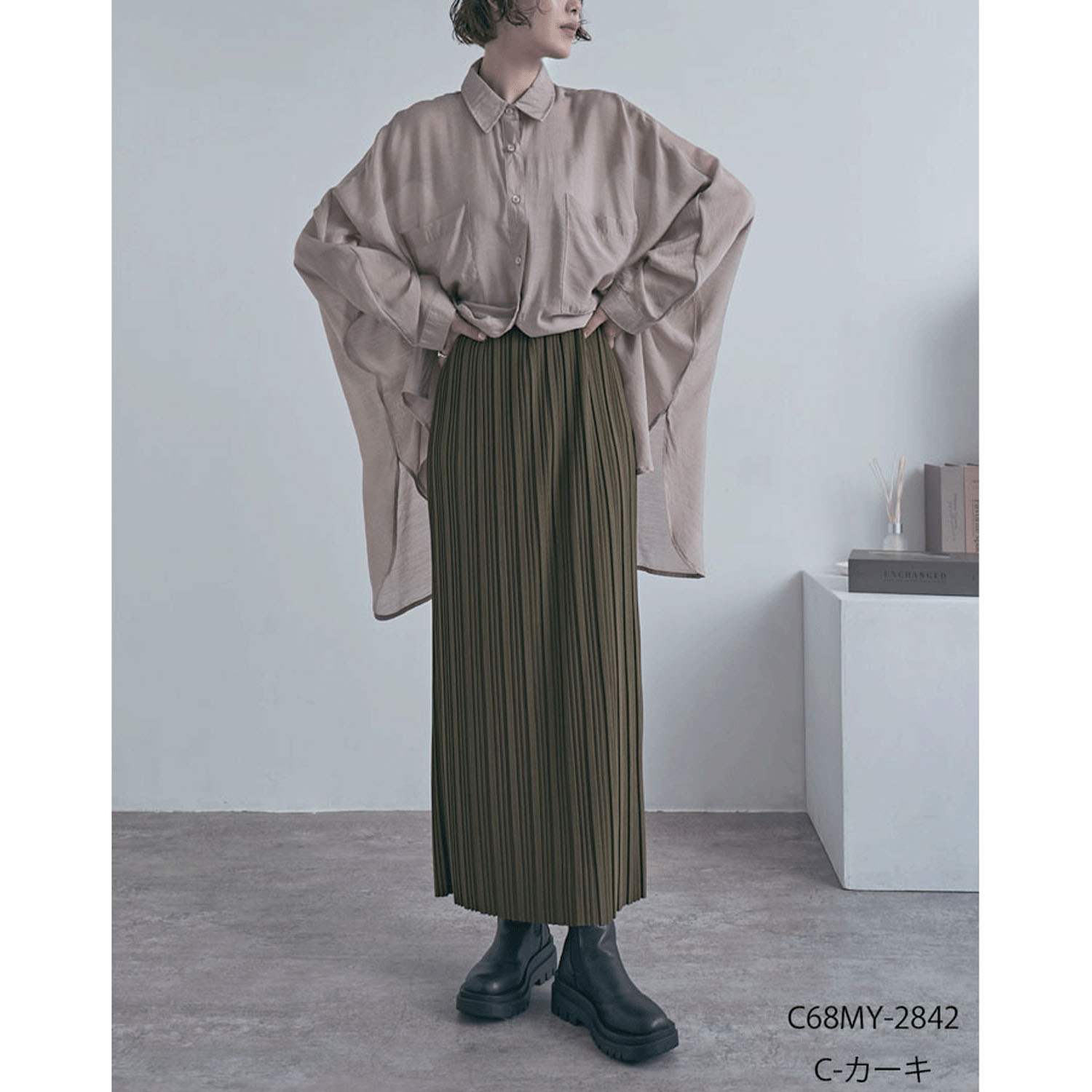 【ETONET限定 お取り寄せ】プリーツスカート - 画像1