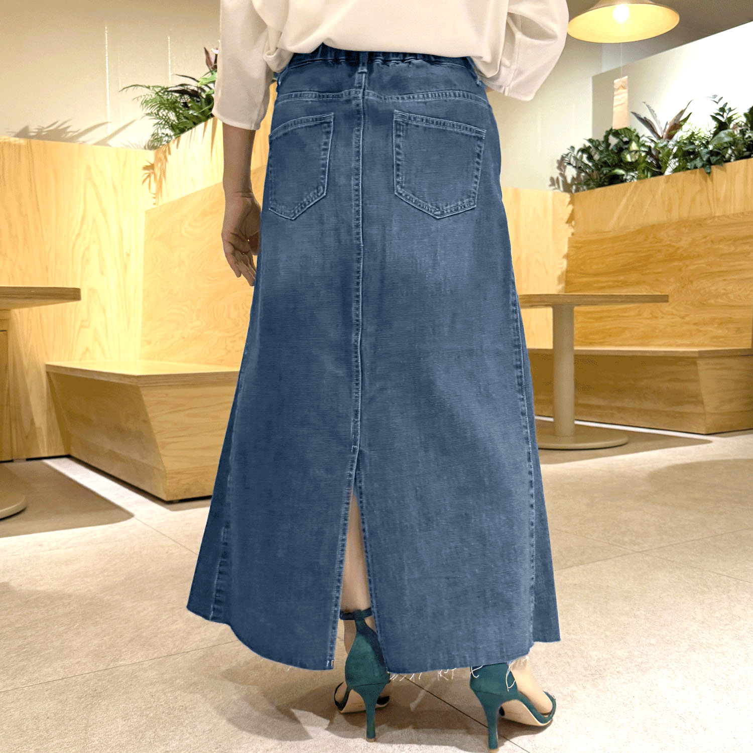 【Insta Live】CAMEL ROAD Aラインスカート - 画像3