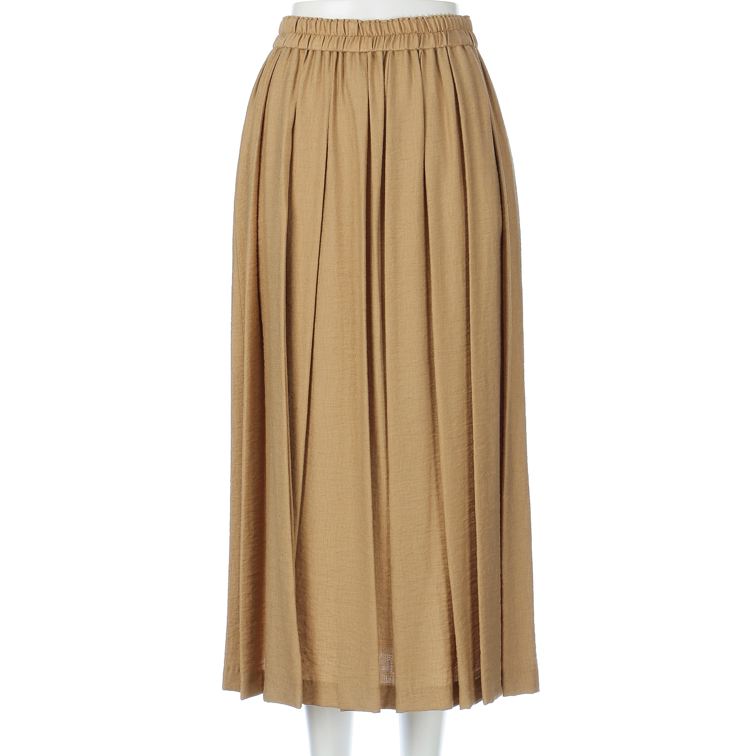 レーヨン麻スラブスカート - 画像3