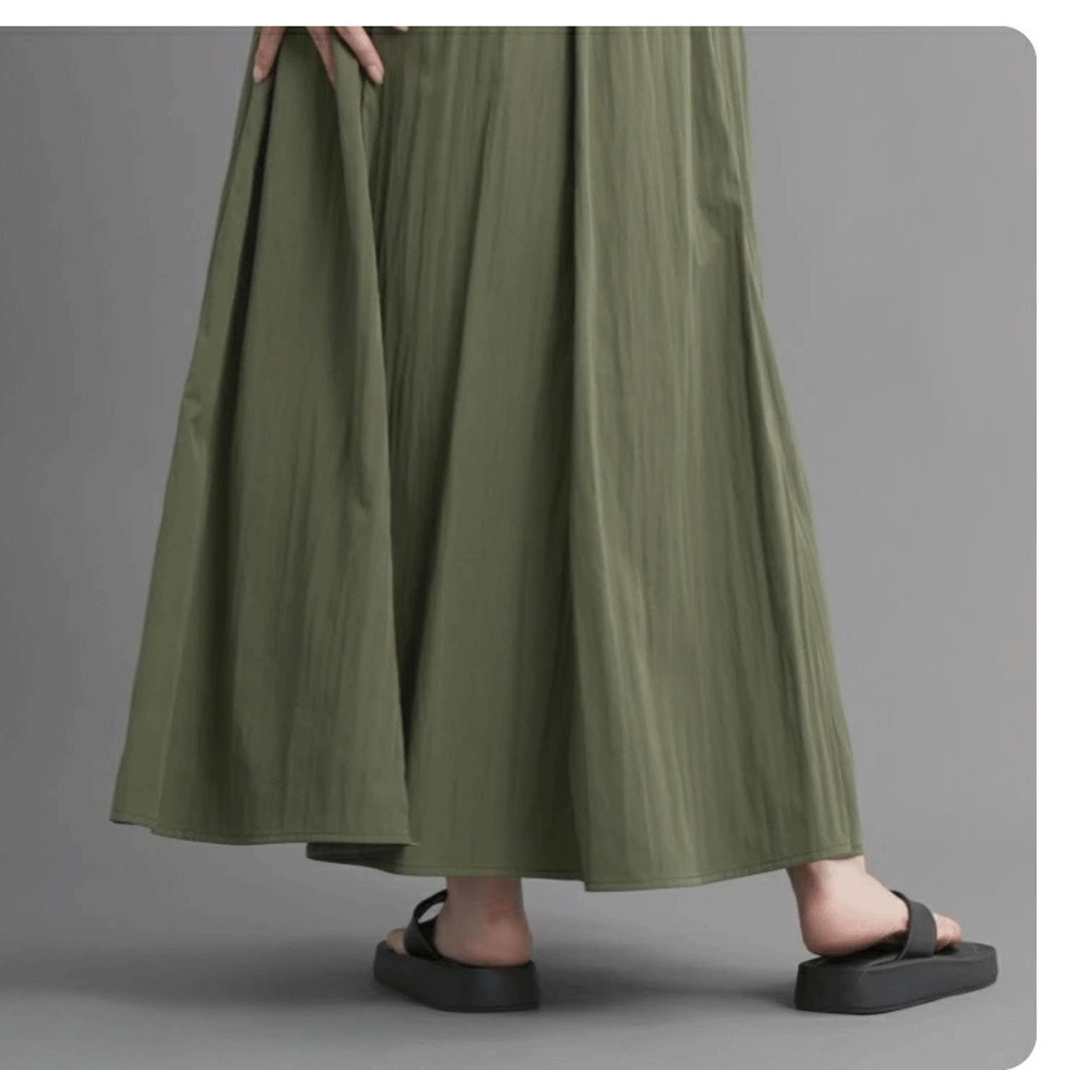 ナチュラルワッシャーロングスカート - 画像21