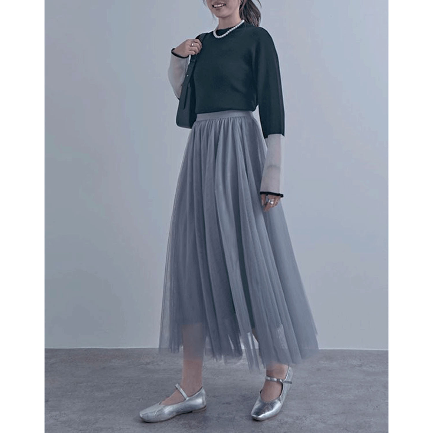 【ETONET お取り寄せ】チュールスカート