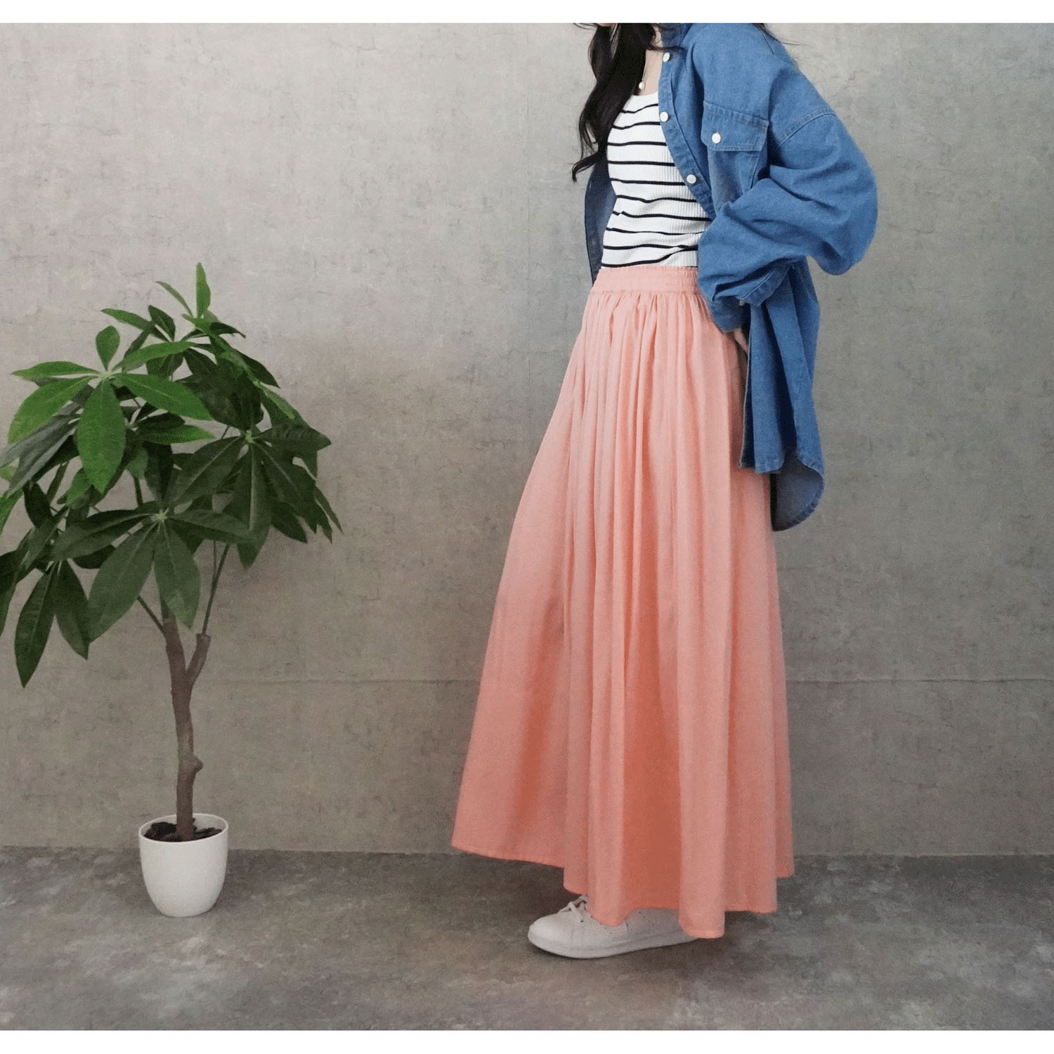 Emma 軽やかギャザースカート - 画像6