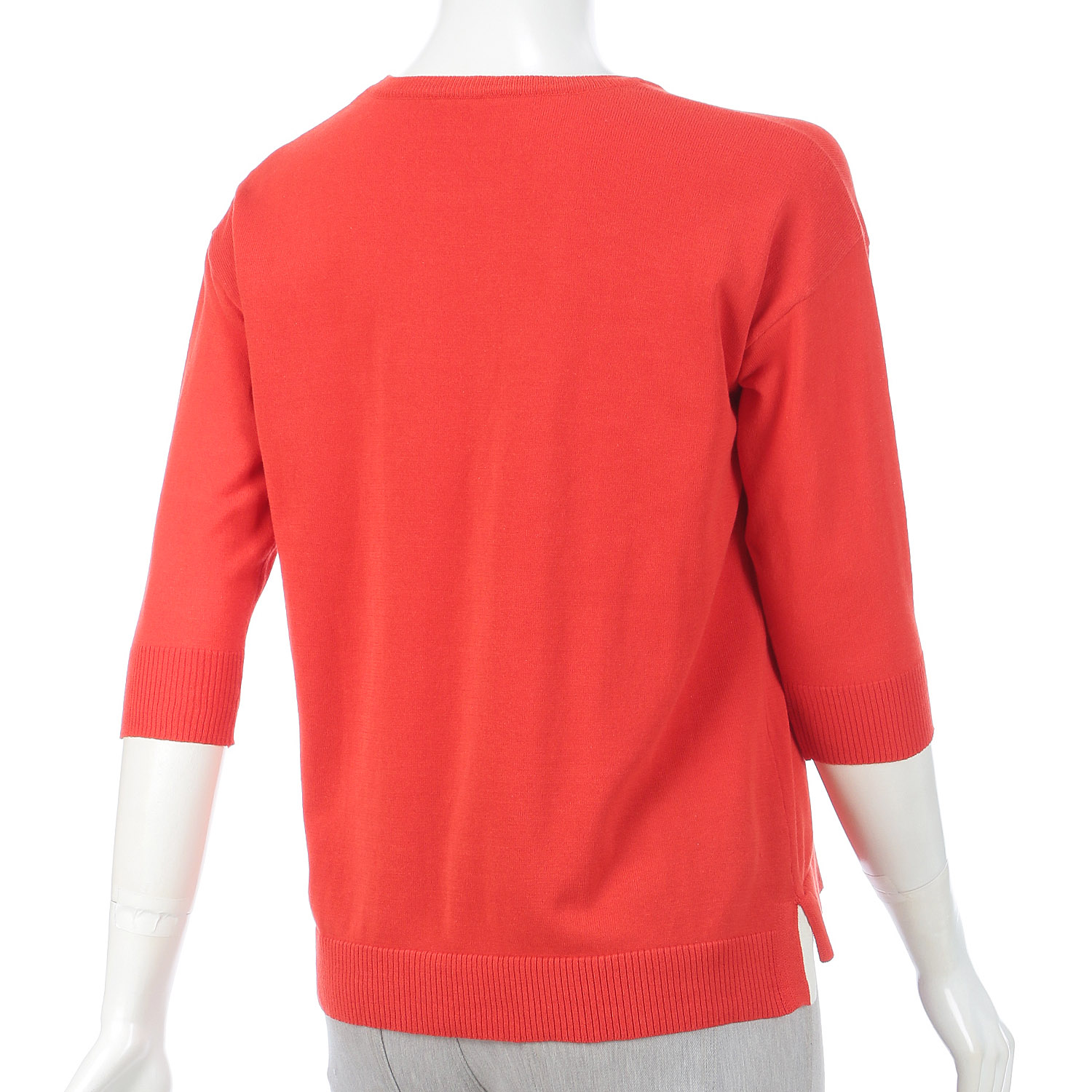 脇スリット配色天竺プルオーバー - 画像10