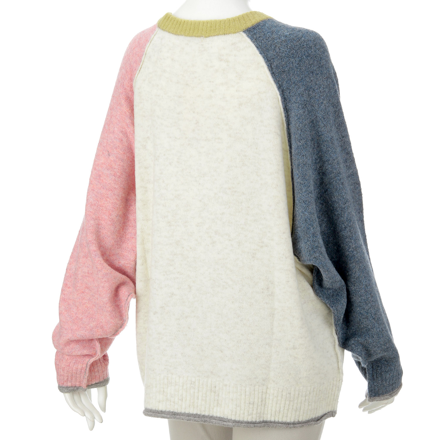 CUBE SUGAR ヤクフィール ニット ロゴ プリント プルオーバー - 画像11