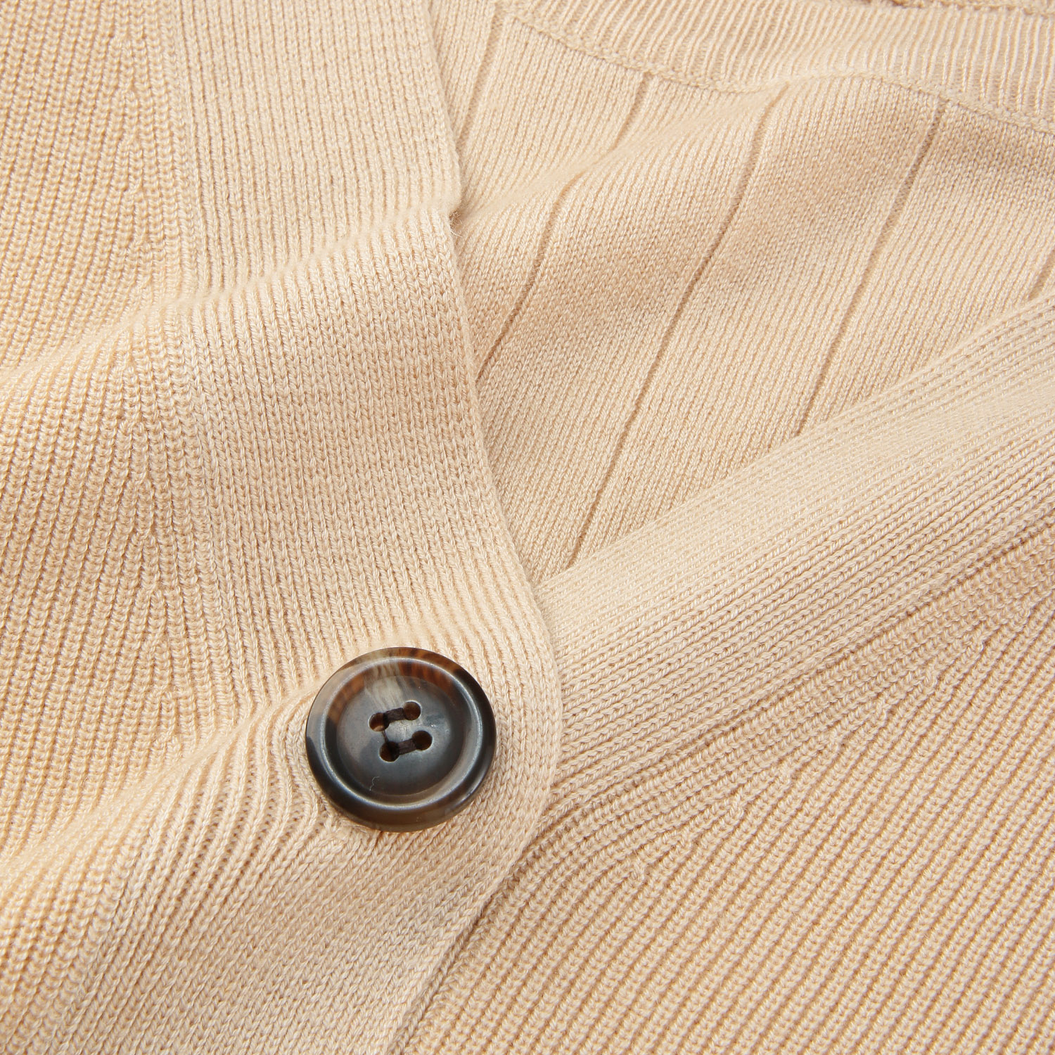 ワイドリブノースリーブワンピース畦カーディガンSET - 画像10