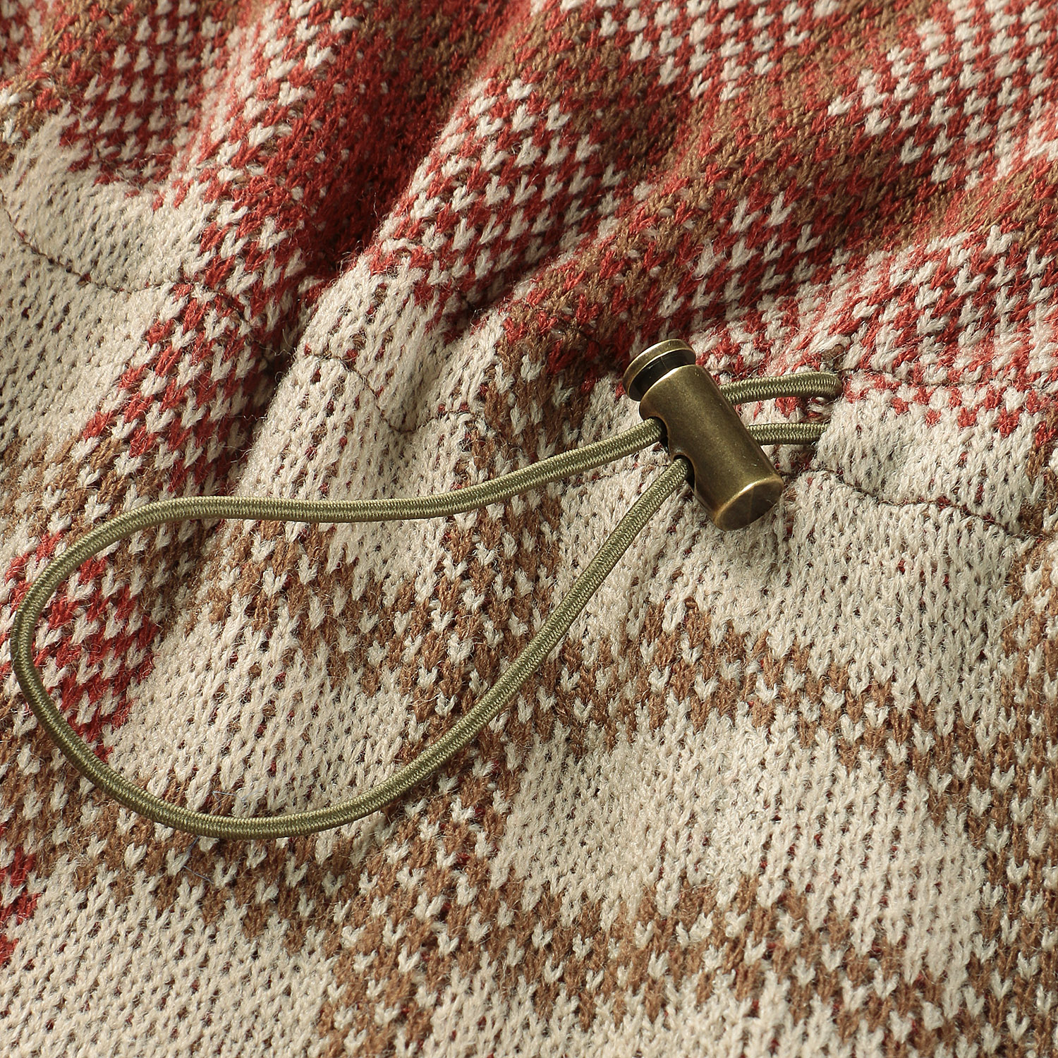 【my life】チェックパネルプルオーバー - 画像10