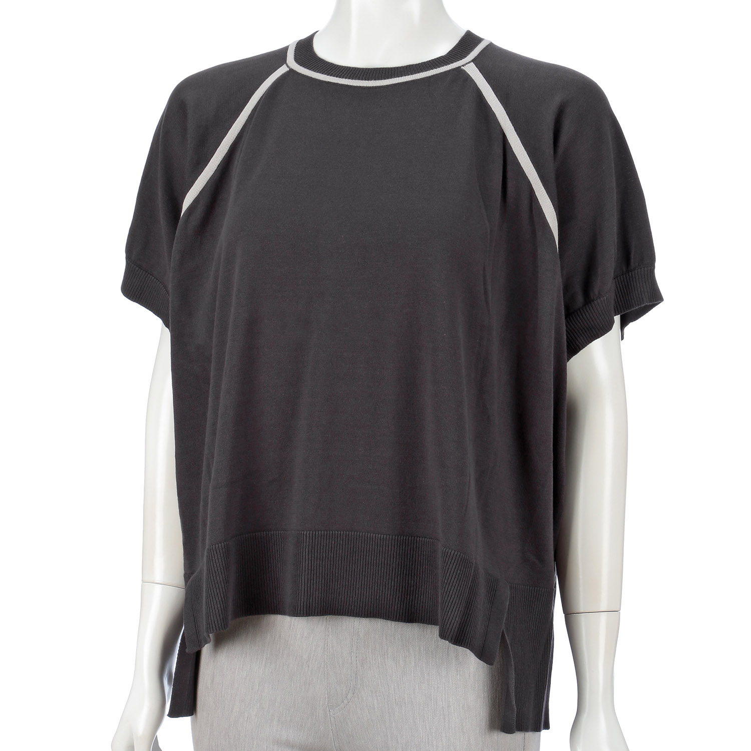 スビンコットンオーバーサイズクルーネックプルオーバー - 画像3