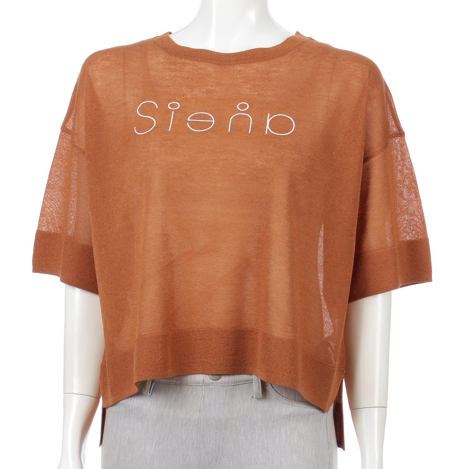 SIENA刺繍シアープルオーバー - 画像1