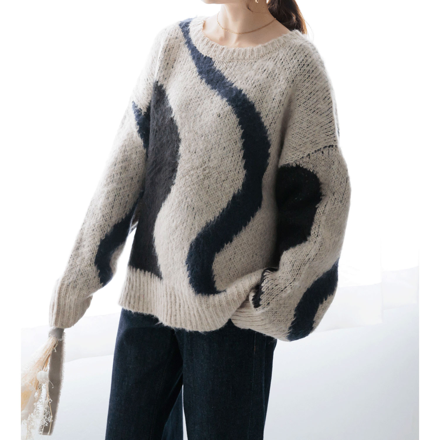 【my life】ジャカードプルオーバー - 画像2