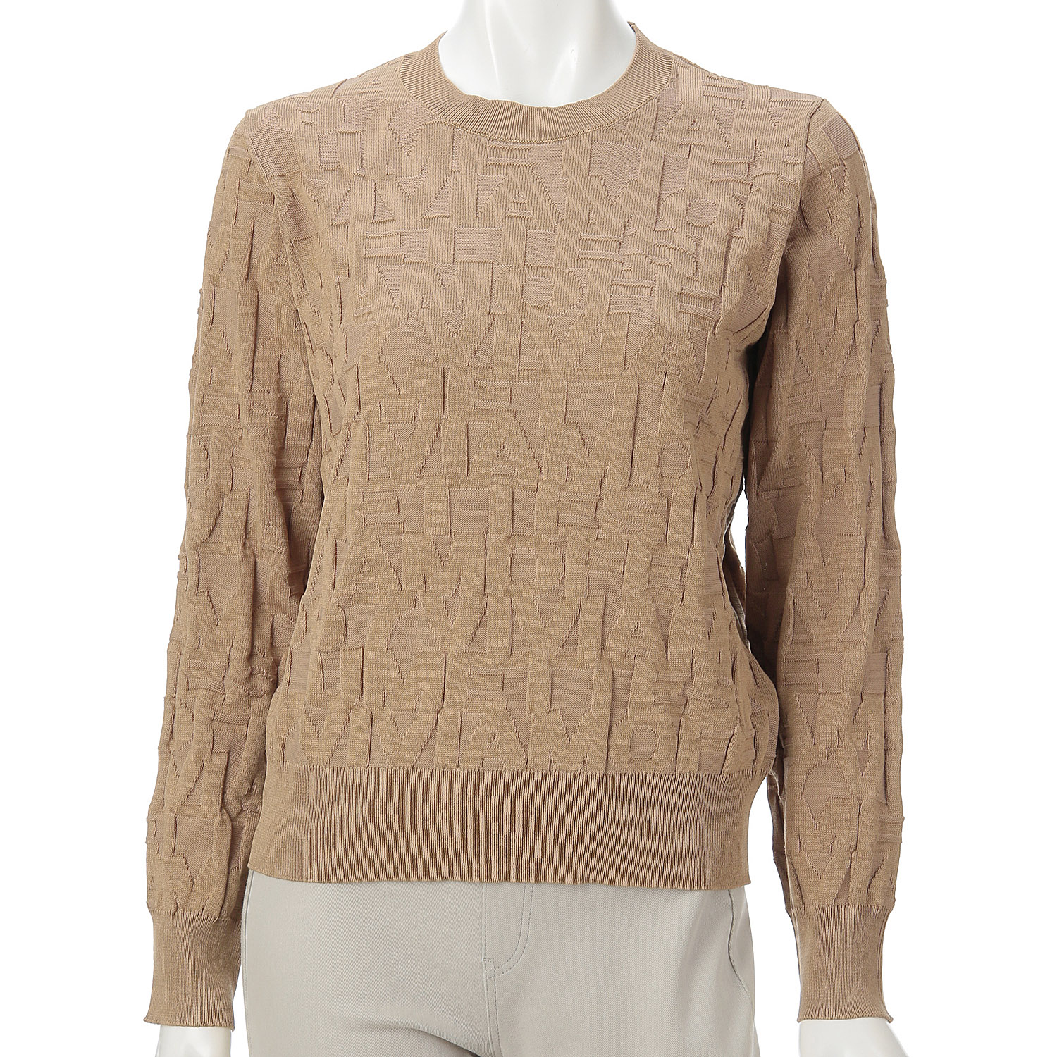 オリジナルロゴジャカードニット - 画像2