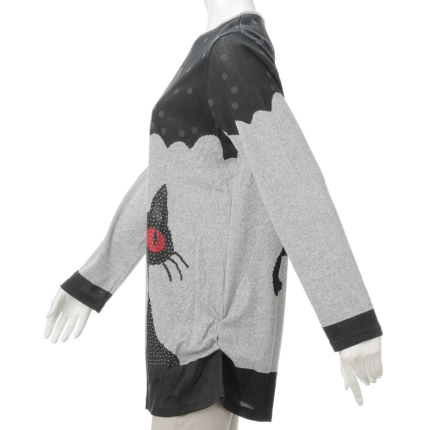 Klin Klin ネコ柄チュニック - 画像2