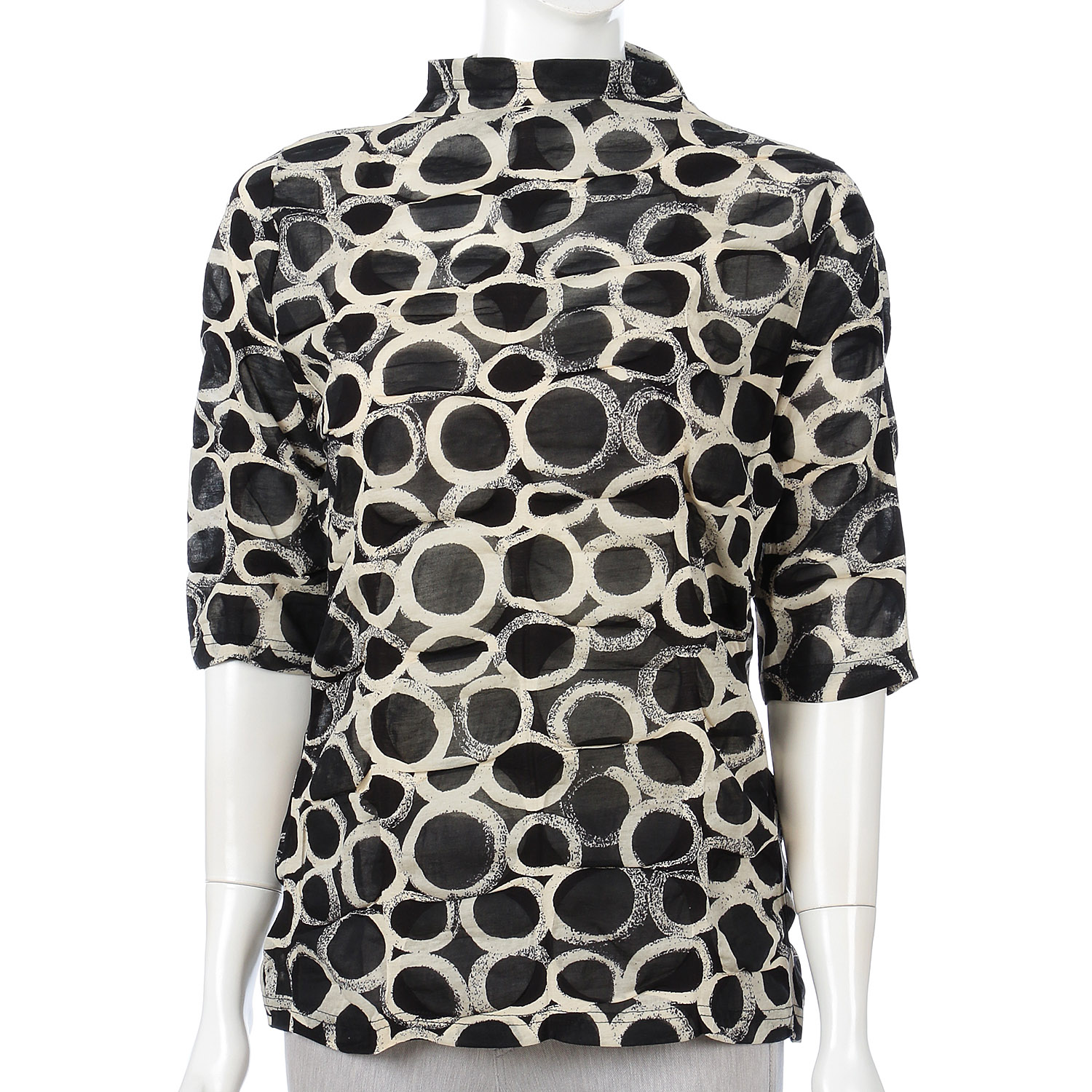 輪柄プリントカットソー - 画像4