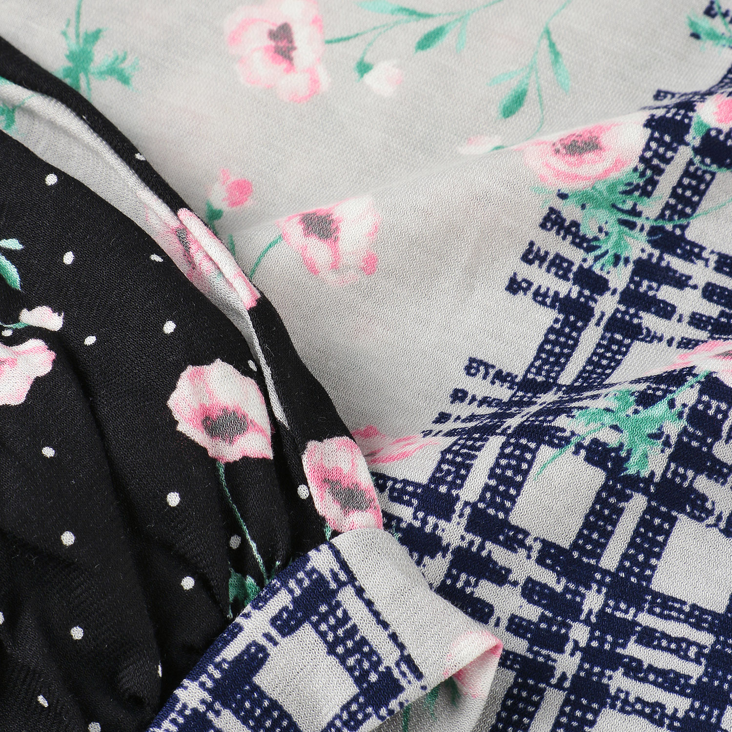 パッチワークプリントプルオーバー - 画像4