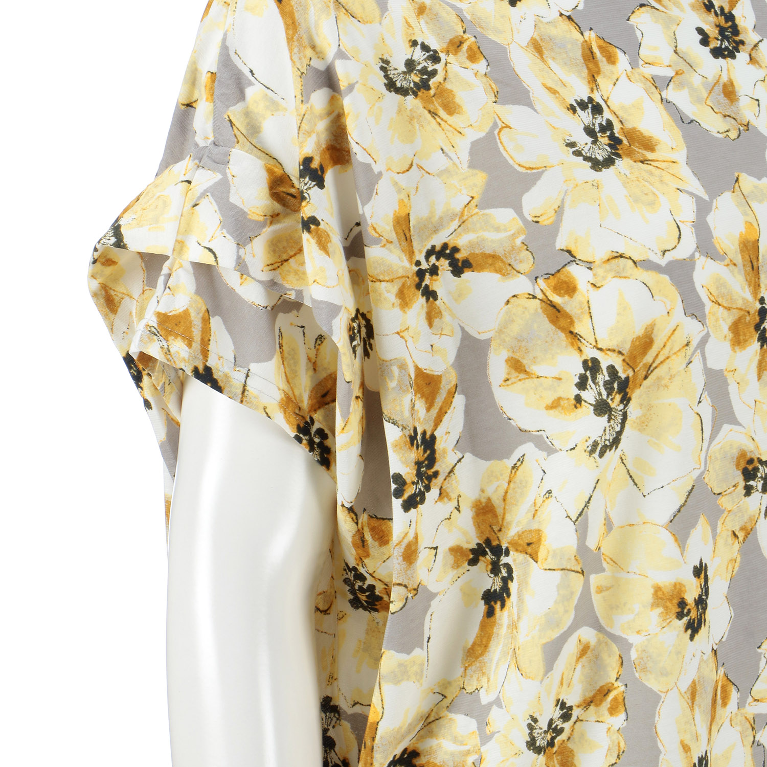 花袖タックプルオーバー - 画像6