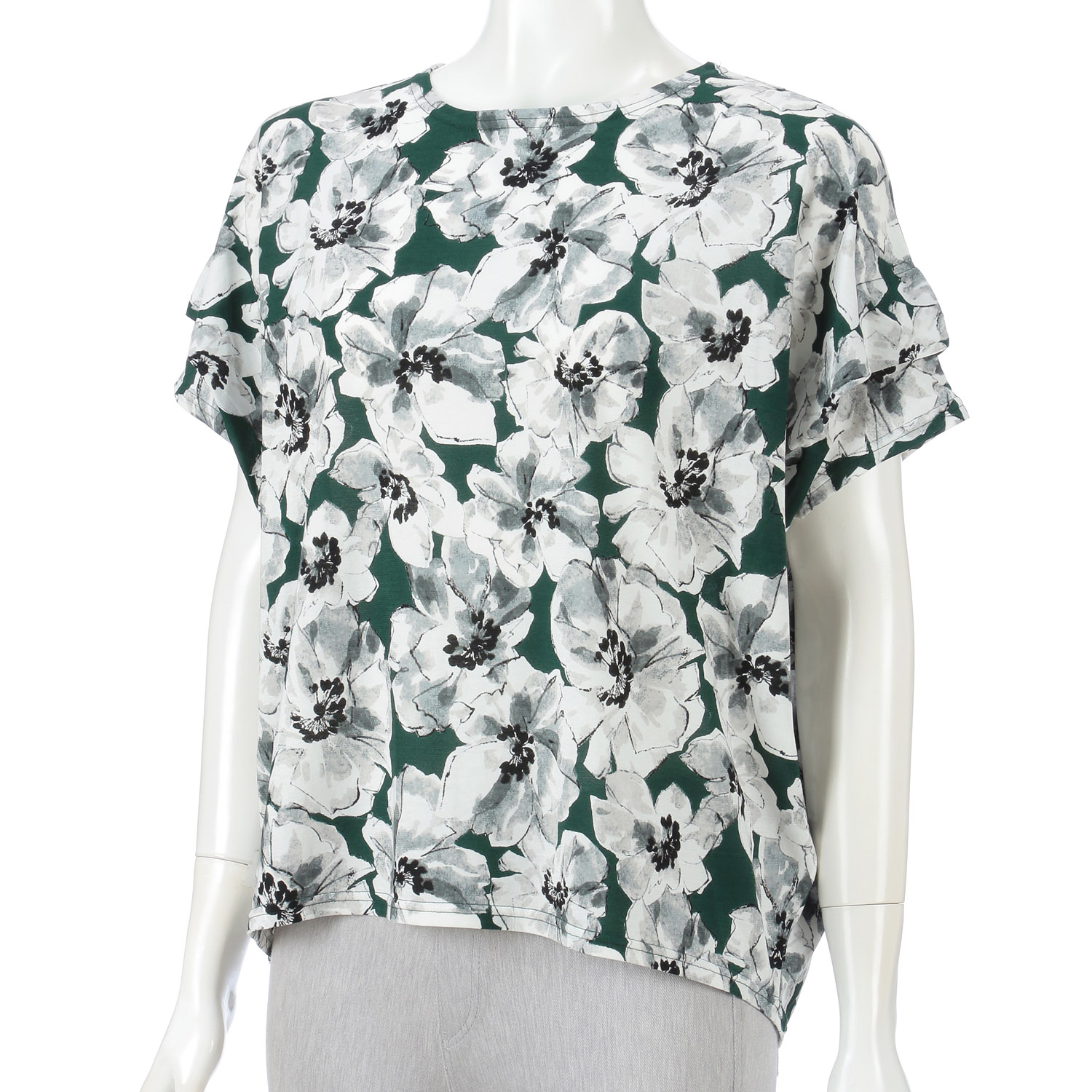 花袖タックプルオーバー - 画像8