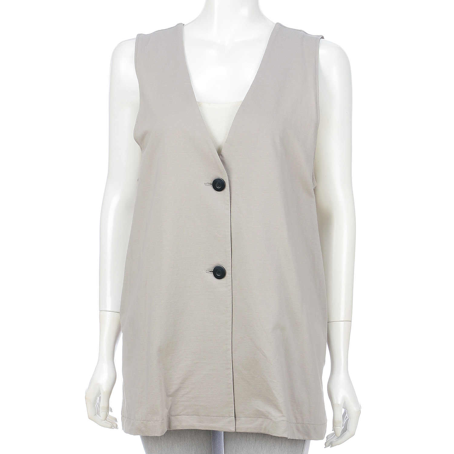 Vネックチュニック - 画像2