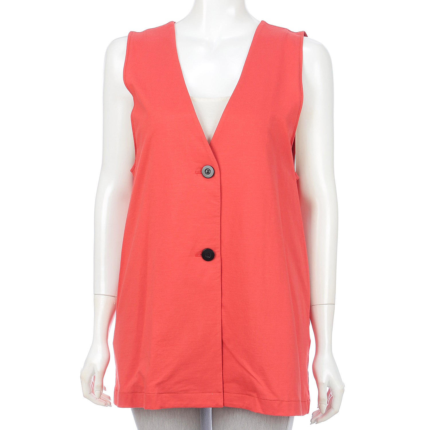 Vネックチュニック