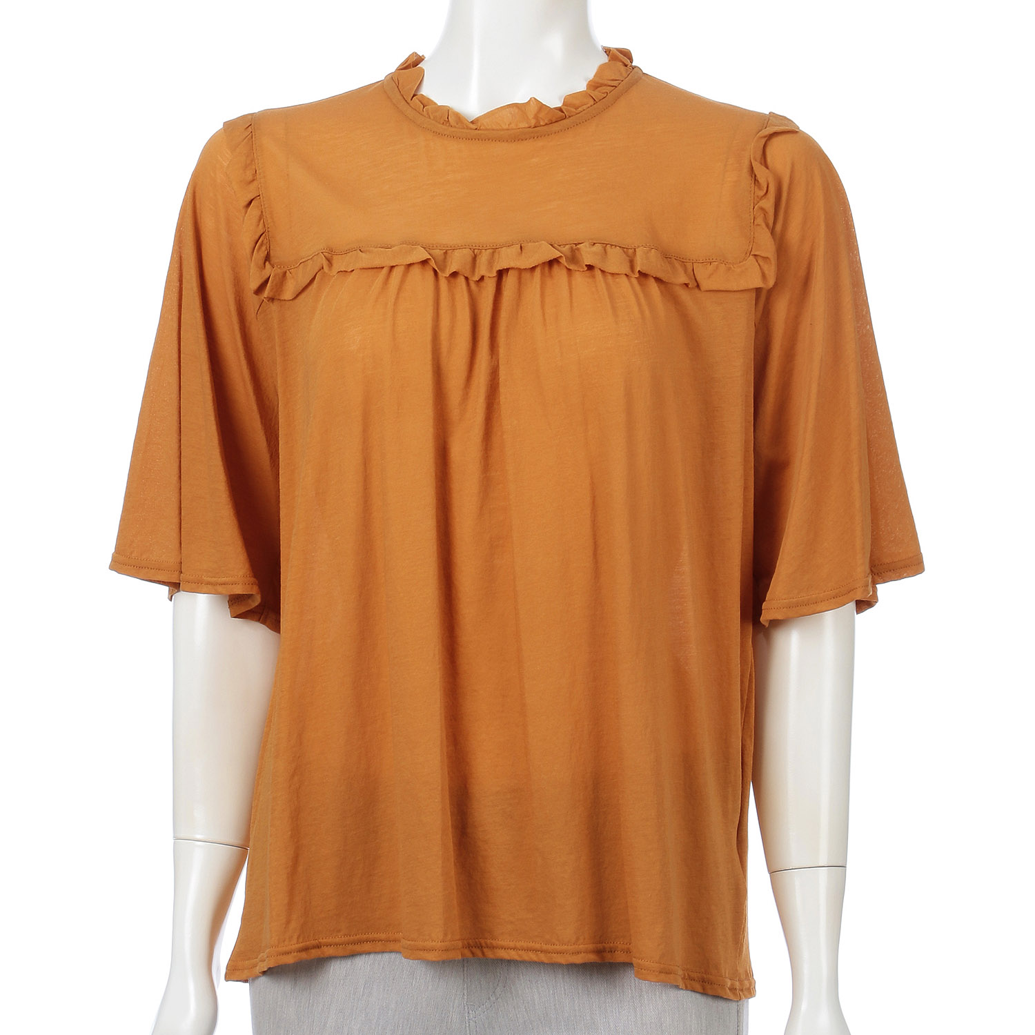 フリルカットソー - 画像1