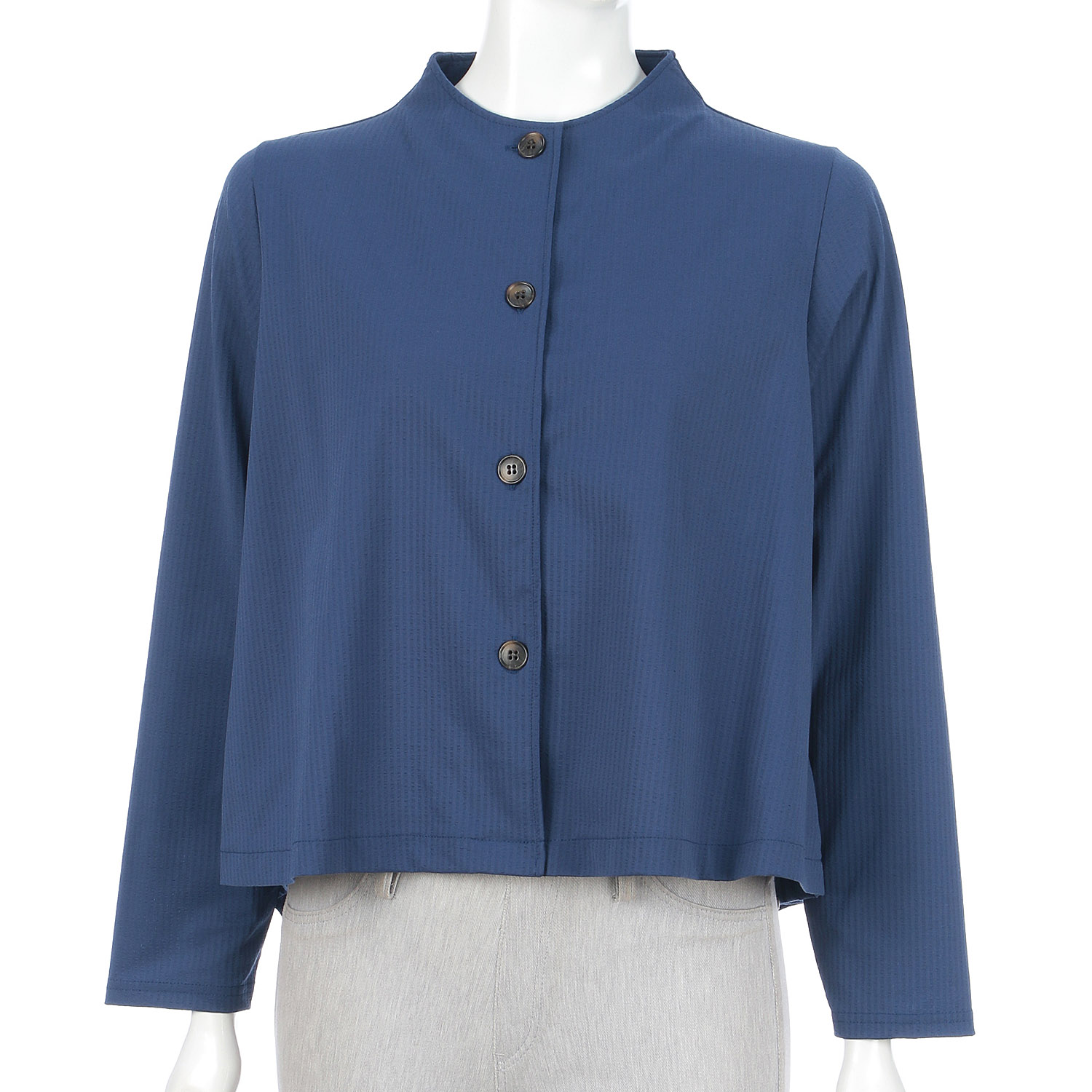 ボトルネックカーディガン - 画像1