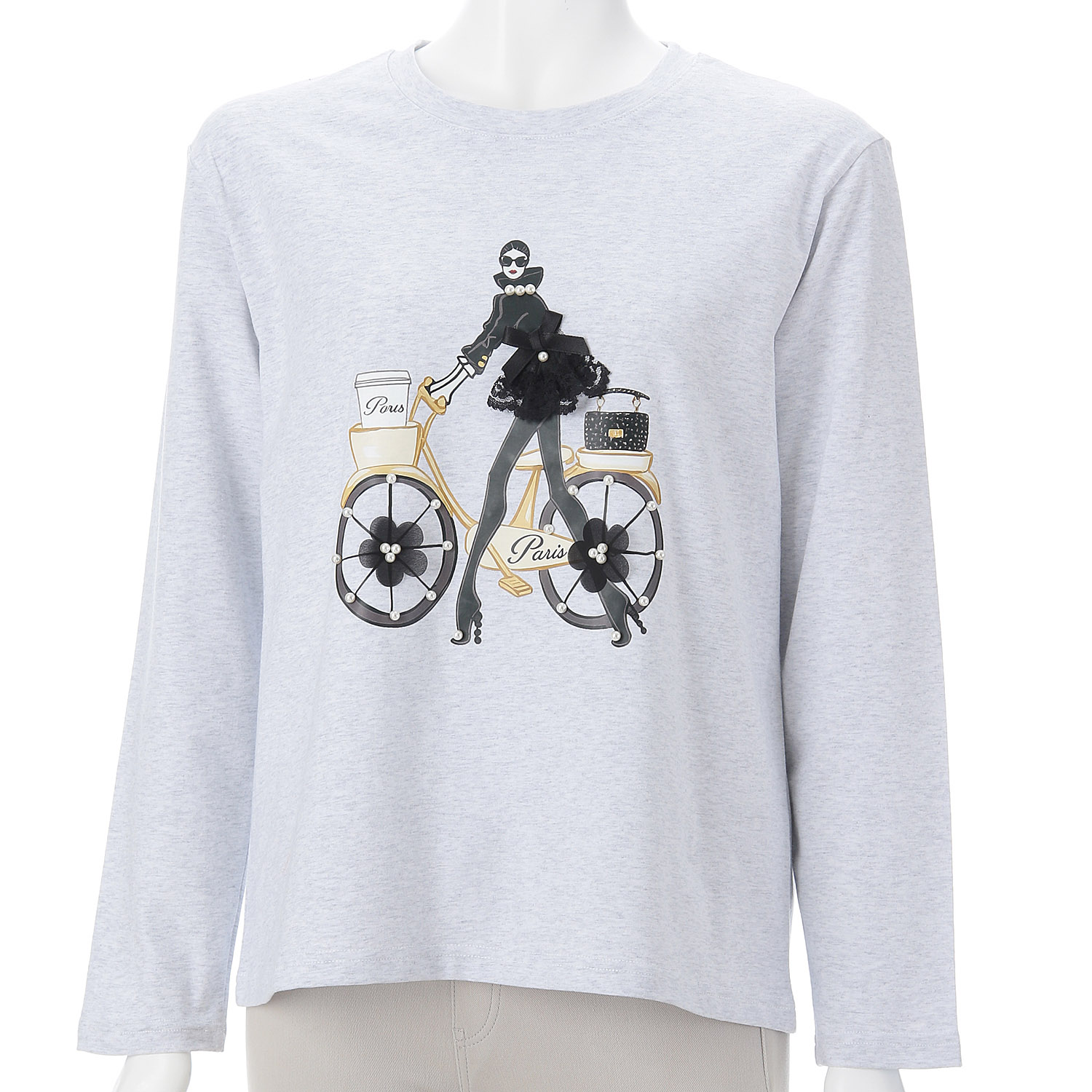 klin klin 女性柄プルオーバー - 画像1